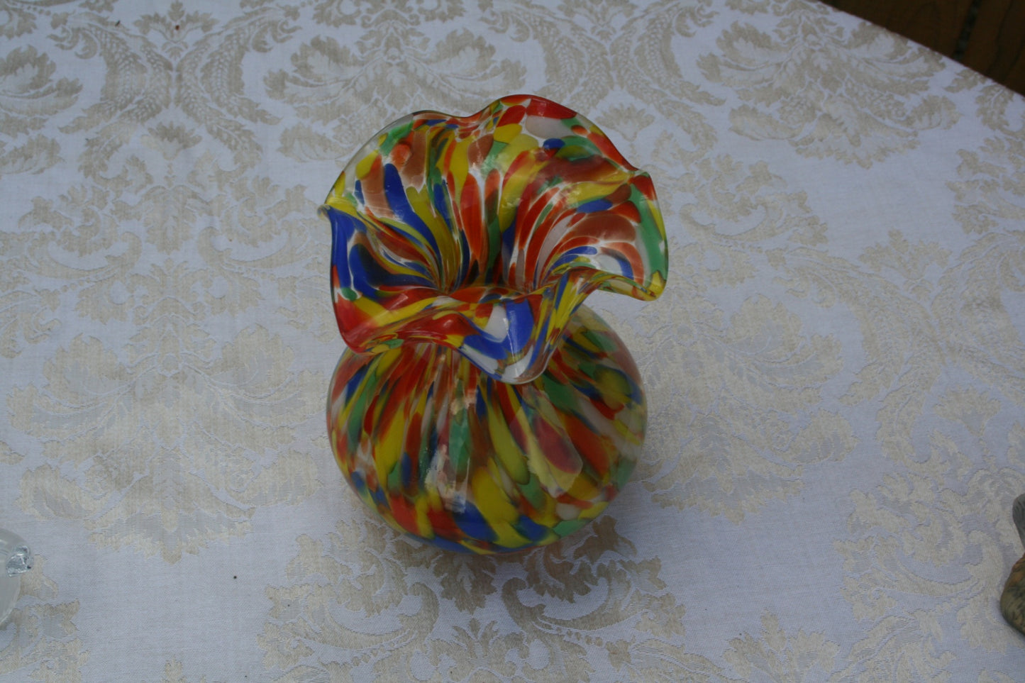 Murano style vase
