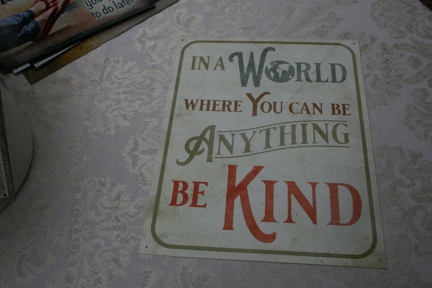 Be Kind sign