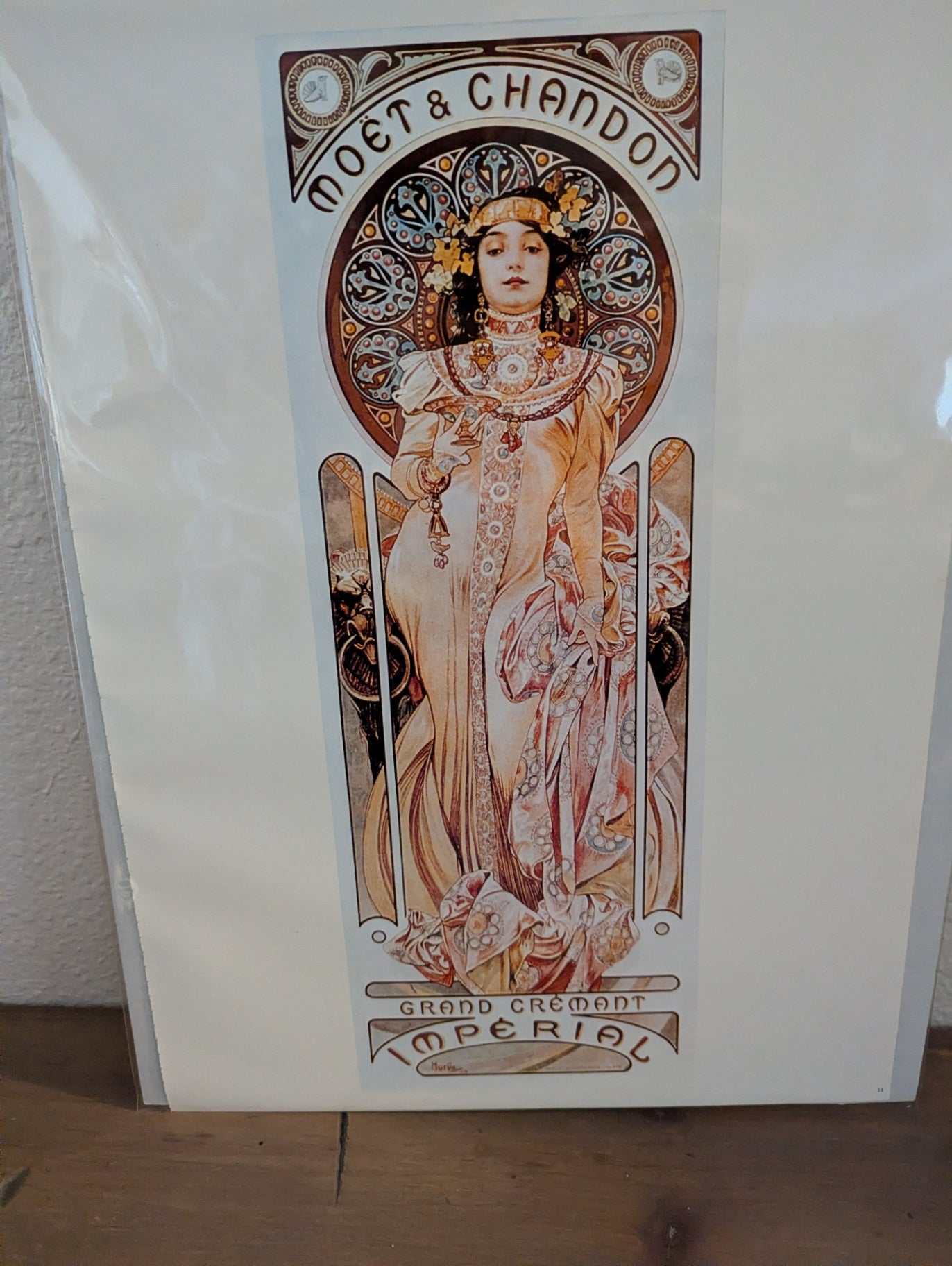 Reprint 1899 Advertising Poster by Mucha