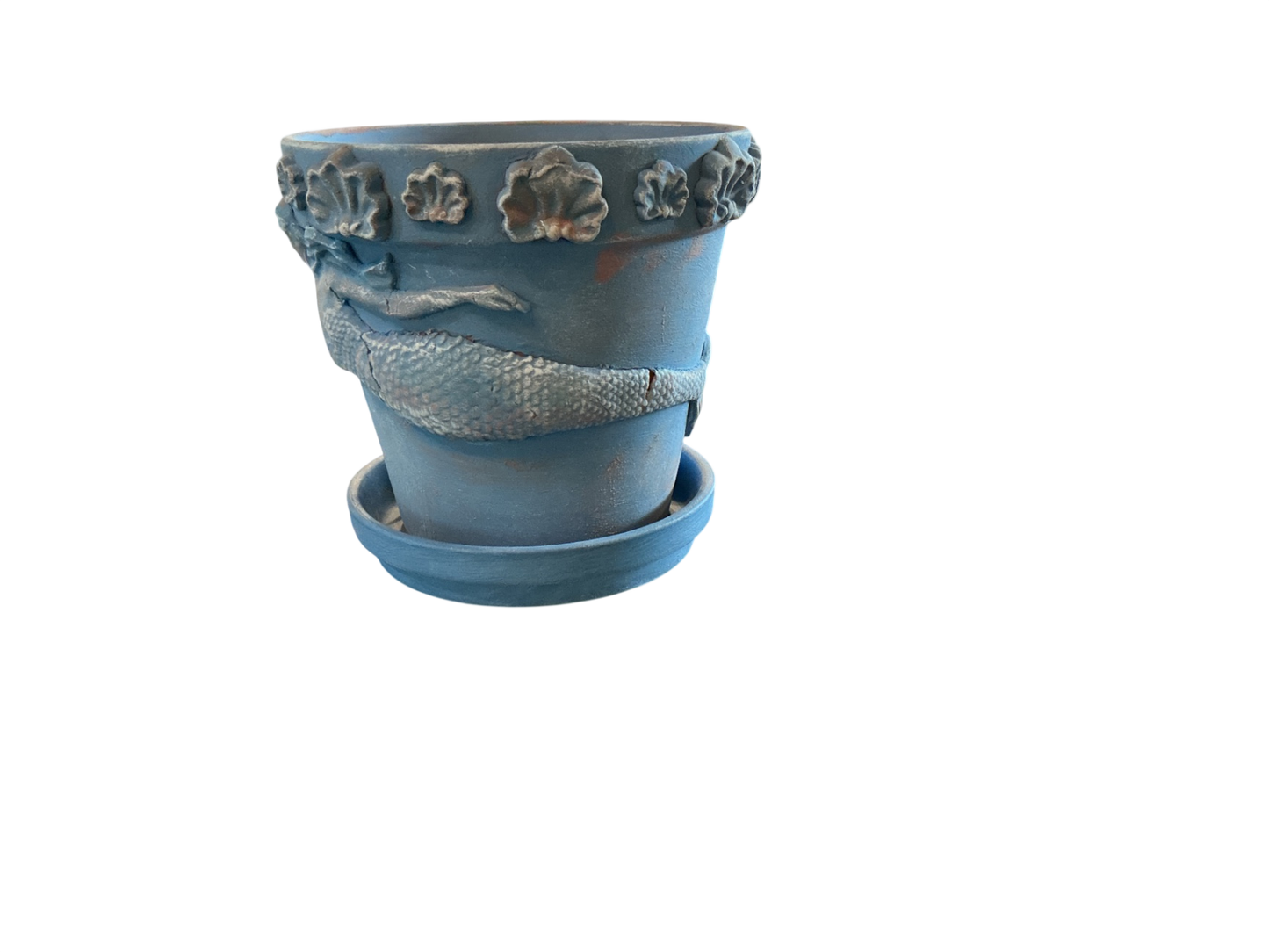 Decorative Flower Pot Blue