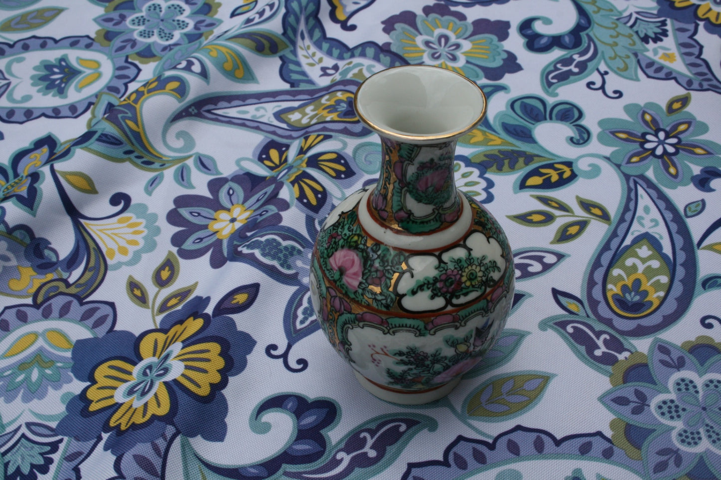 Famille Rose MCM vase