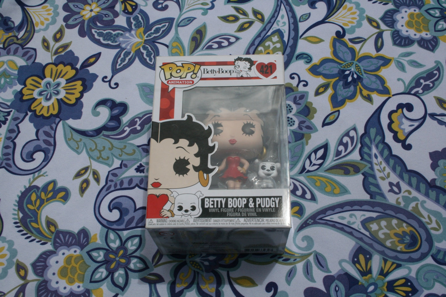 Betty Boop and Pudgy figurine new