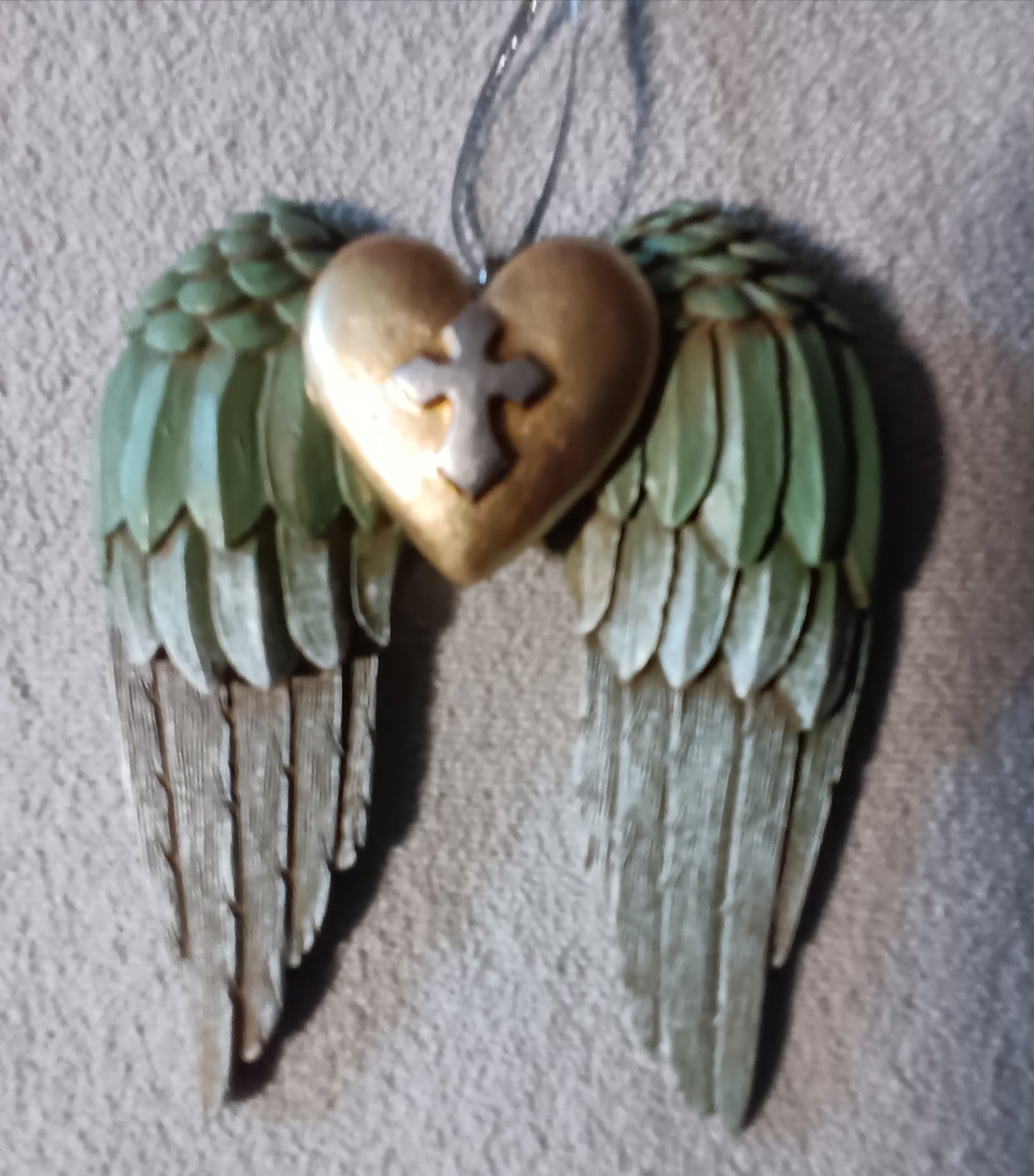Winged Cross Ornament