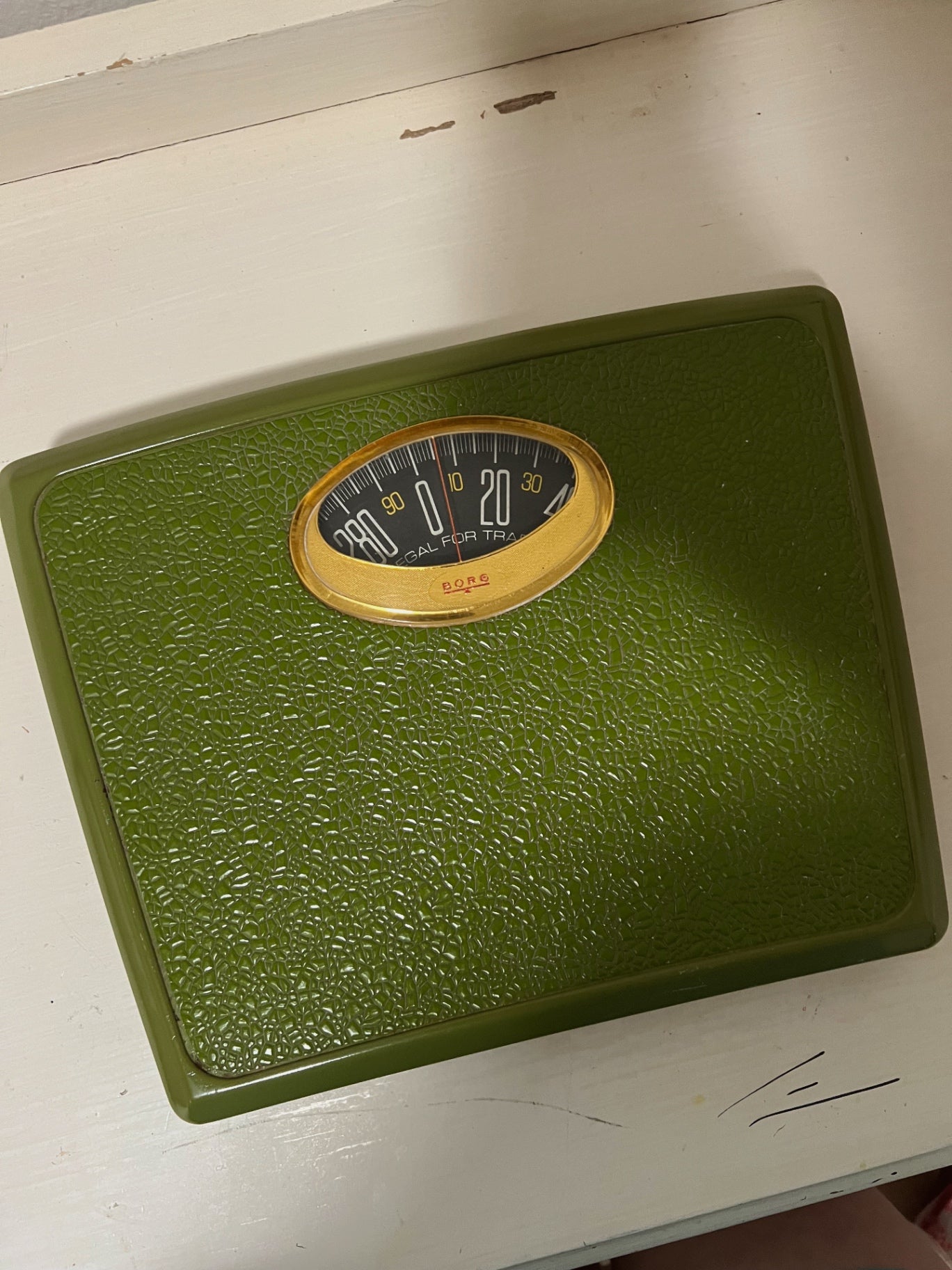 Vintage MCM Borg Scale