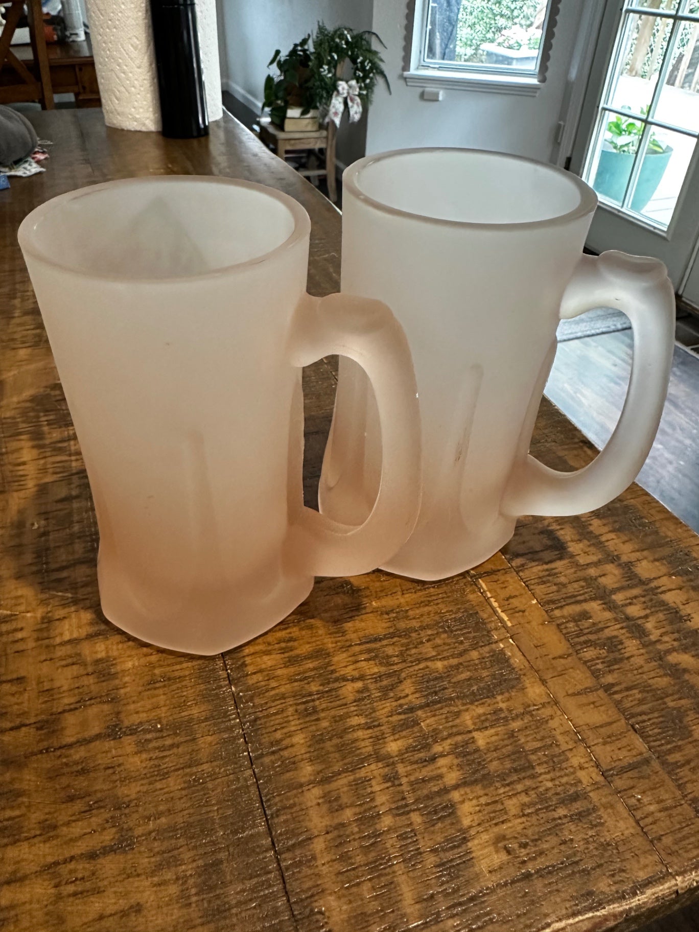 Vintage pink mug