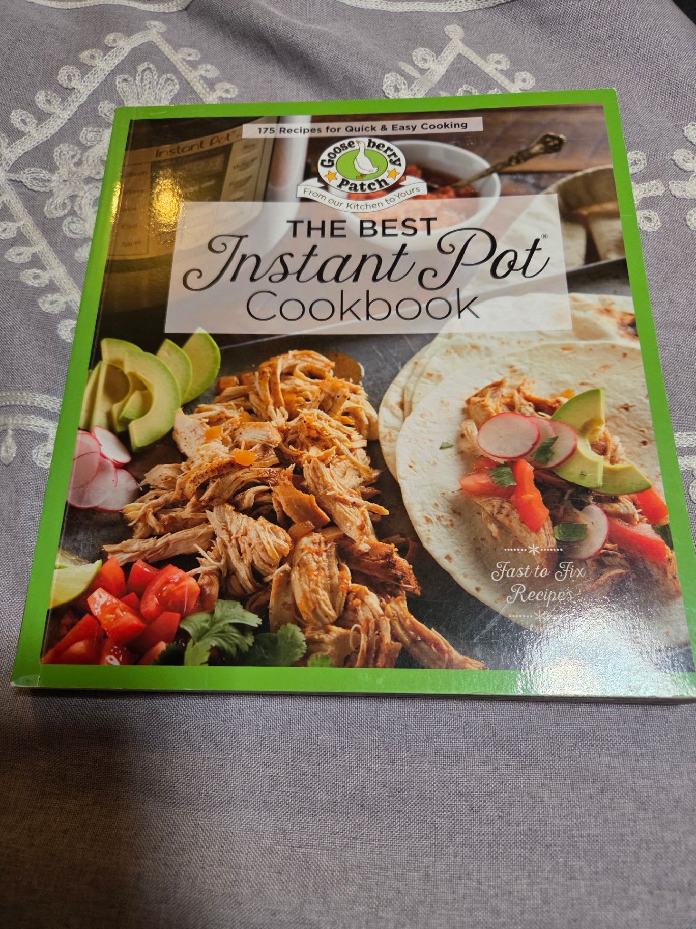 Instant pot cookbook