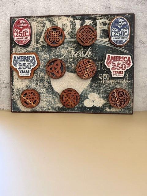 Assorted Hand Crafted Magnets