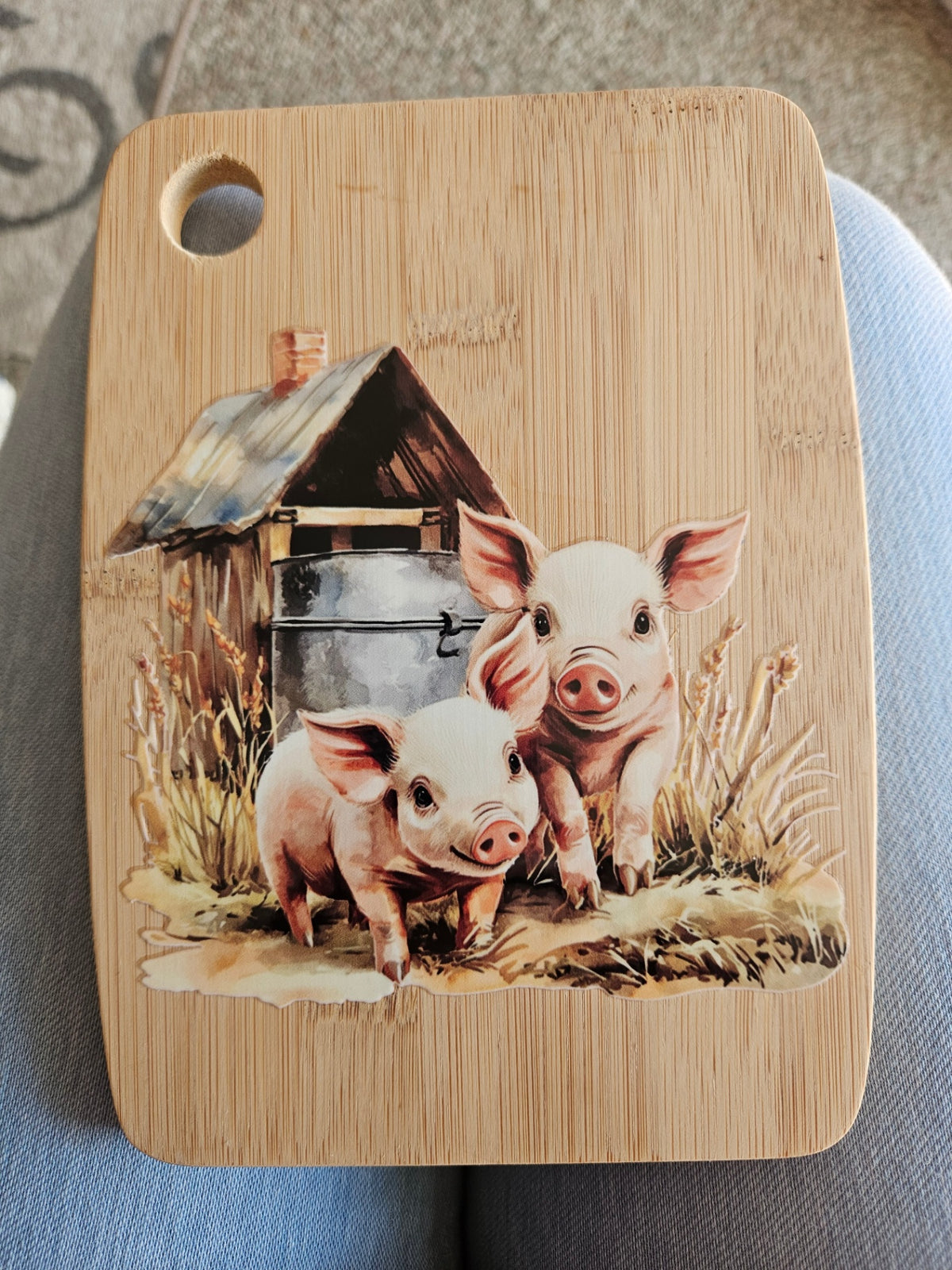Piggy Cutting Board