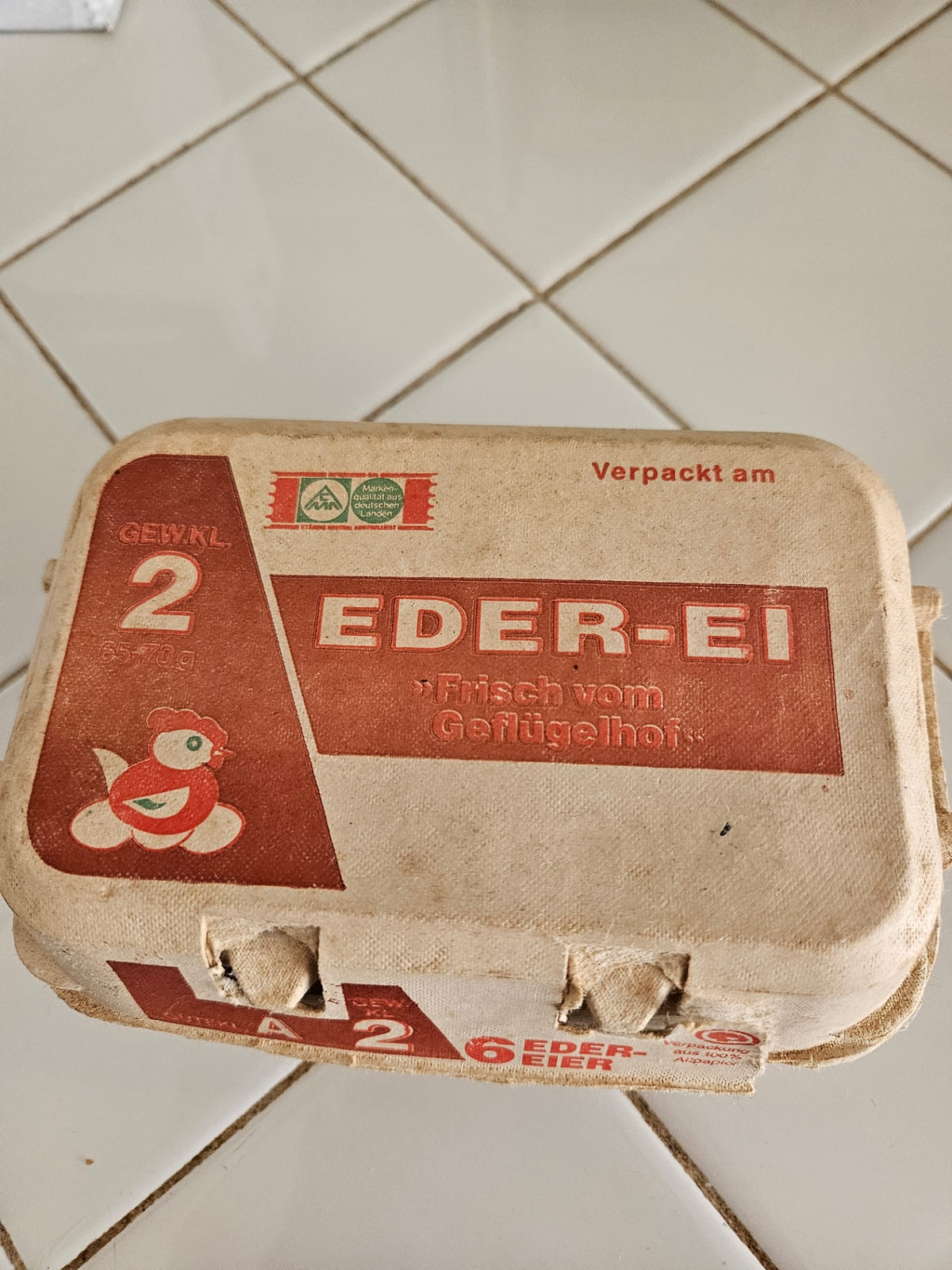 Vintage egg shape candles Germany