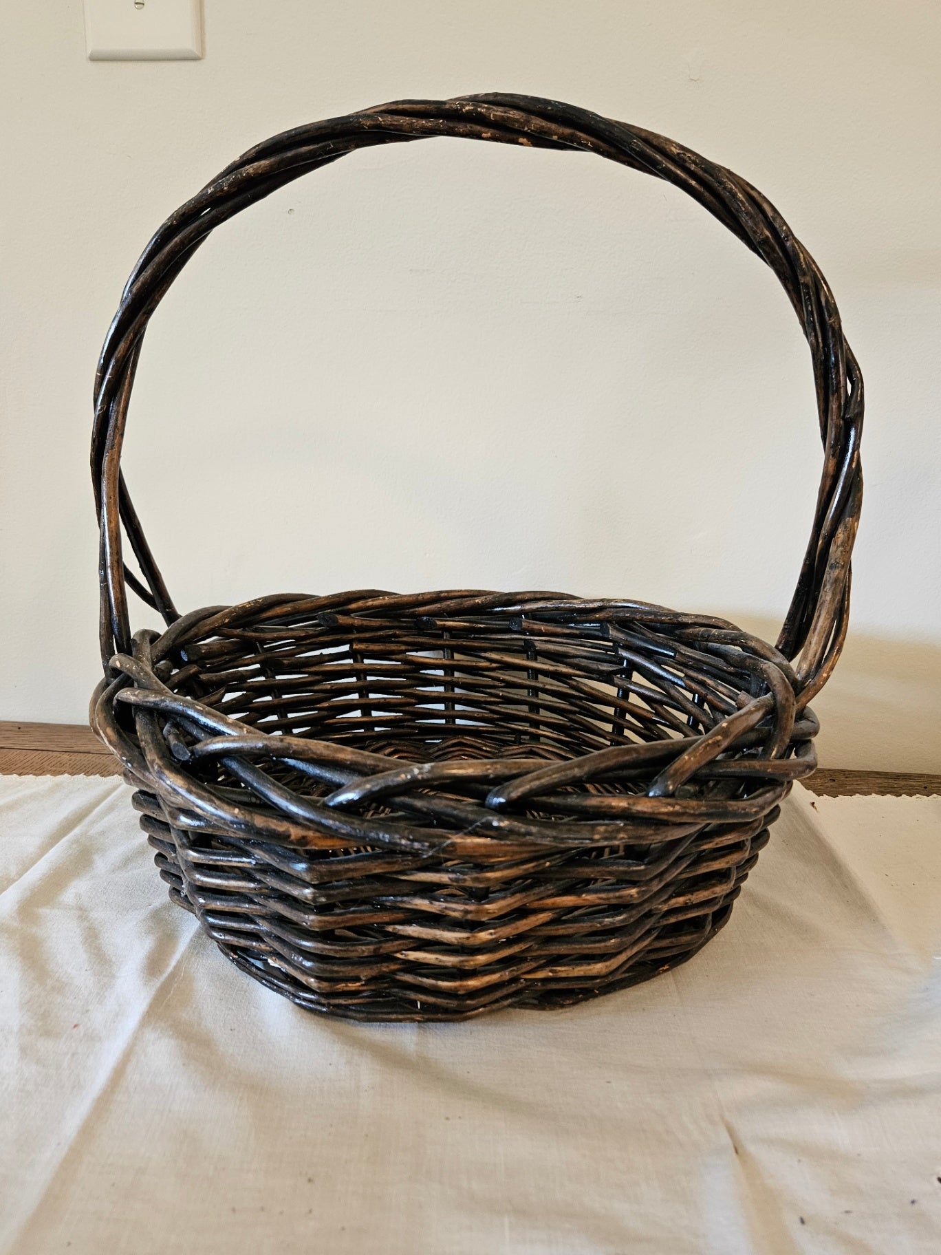 Large woven basket