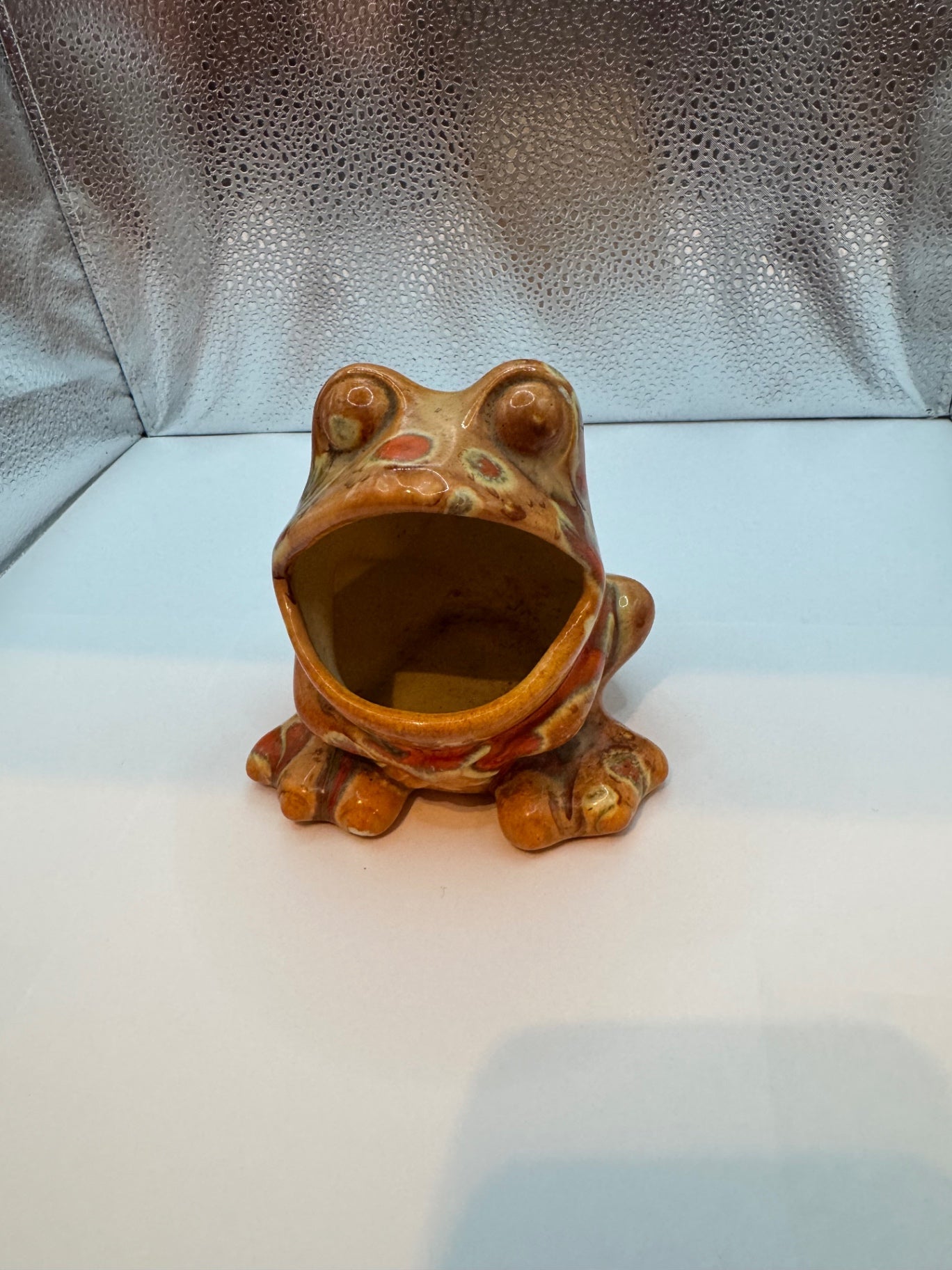 Vintage Frog Sponge Holder