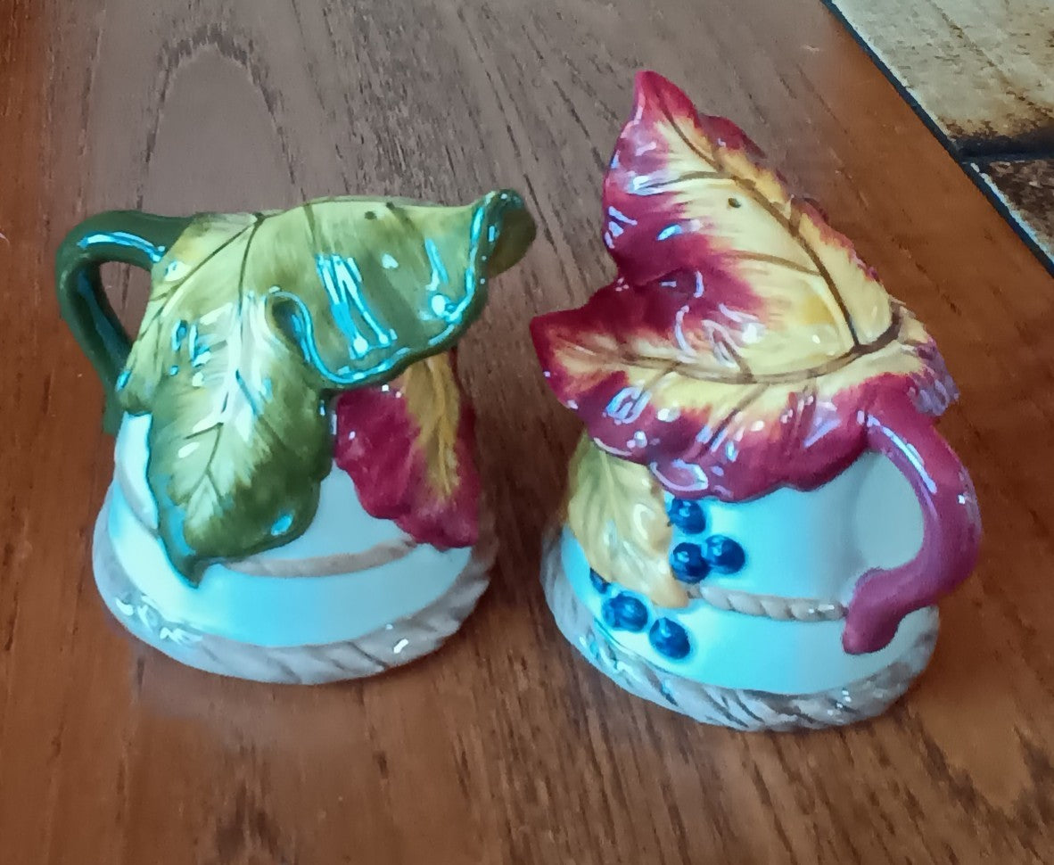 Autumn Leaves Salt & Pepper