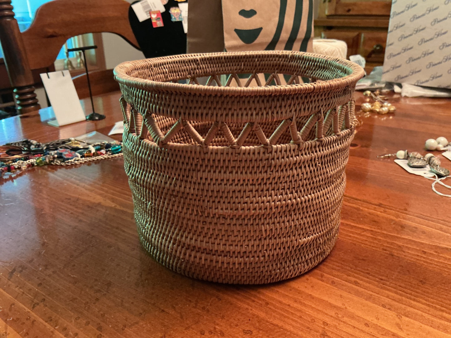 Woven Sea Grass Basket