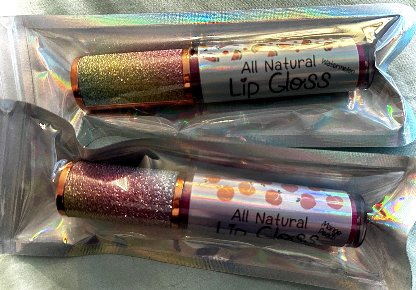 Rhinestone lipgloss