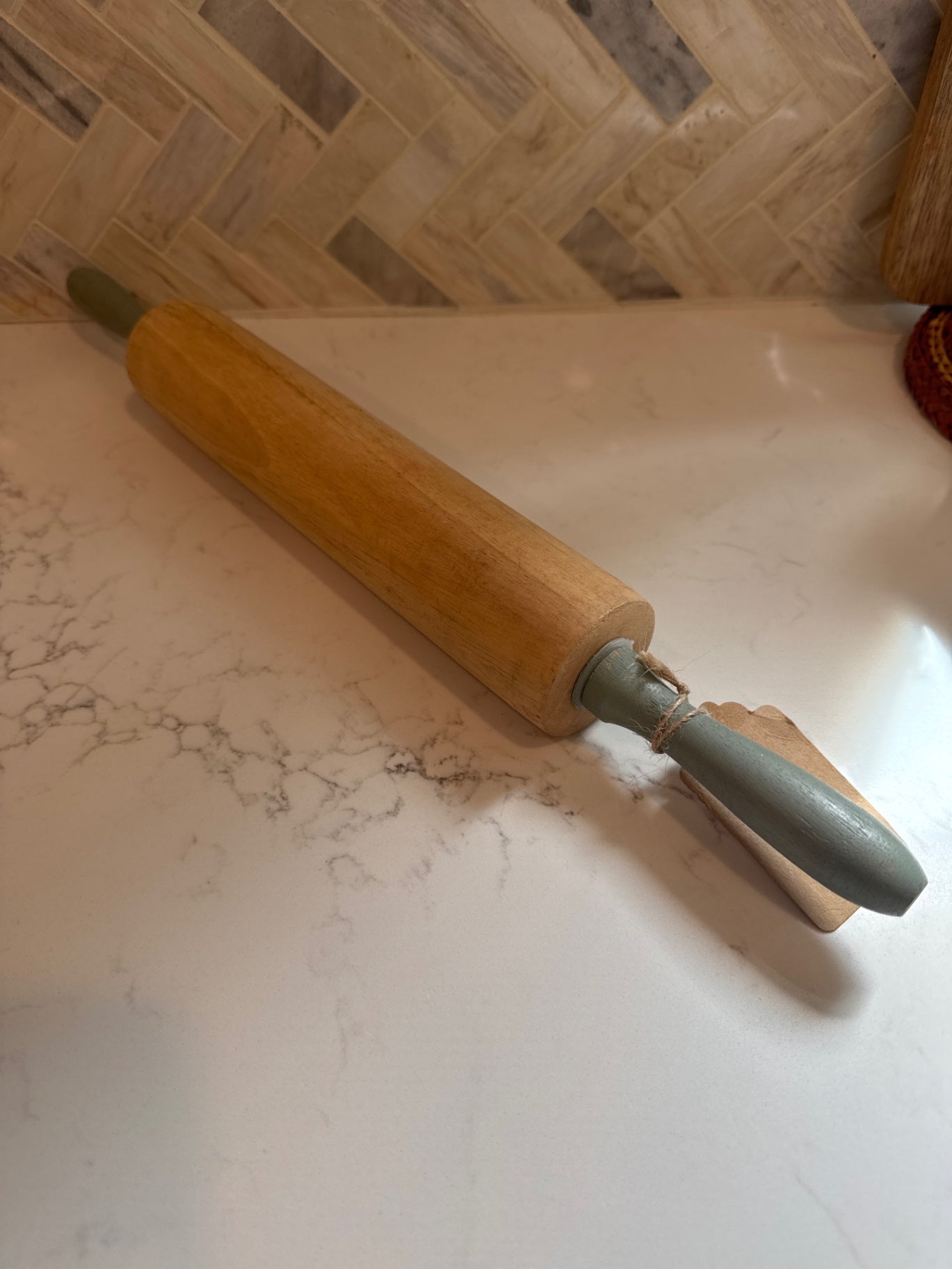 Rolling Pin Blue Handles