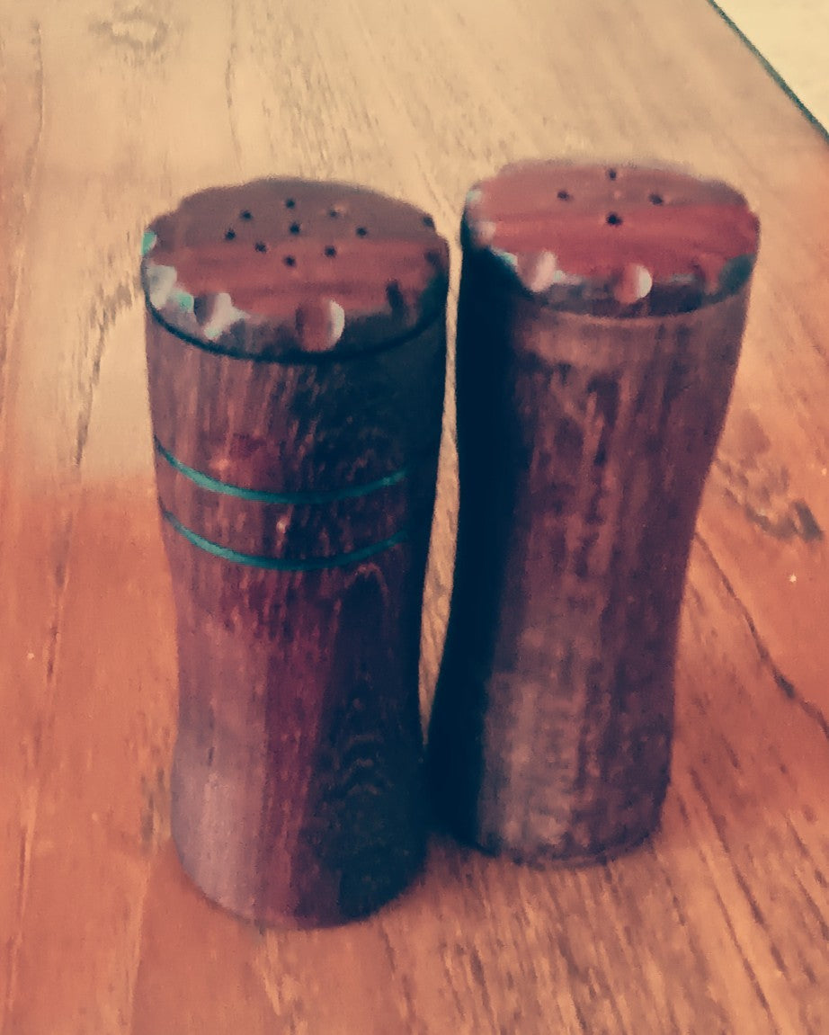 Handcrafted Wooden Salt & Pepper