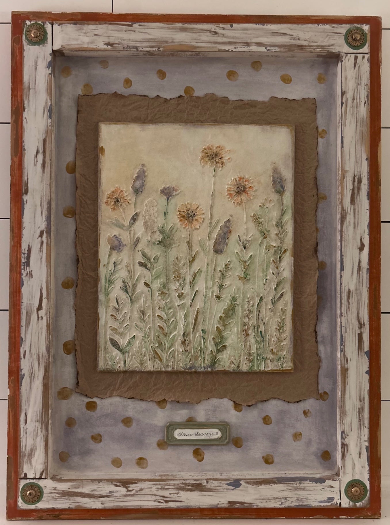 Framed Gathered Treasure - Fleur Sauvage II