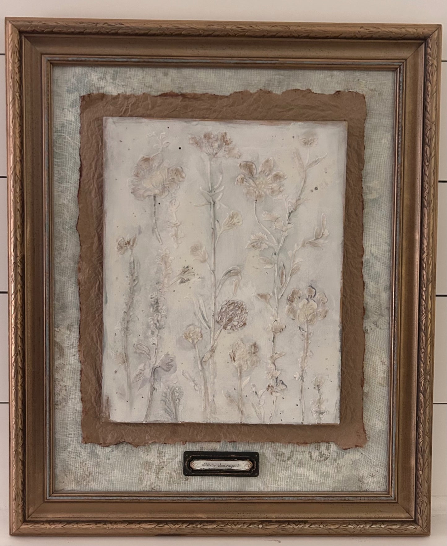 Framed Gathered Treasure - Fleur Sauvage I