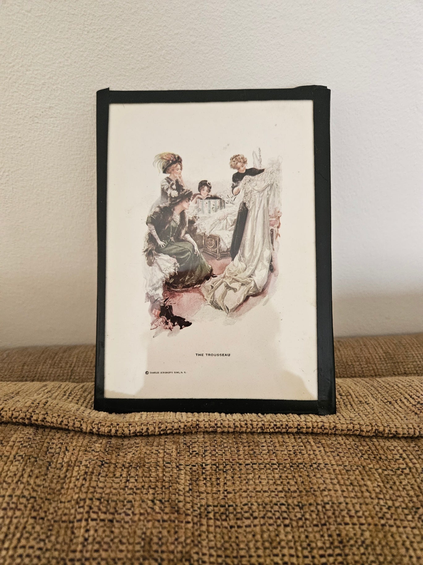 5x7 antique art print