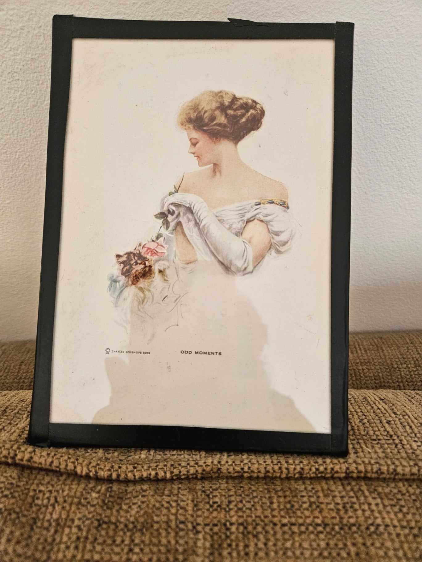 5x7 antique art print