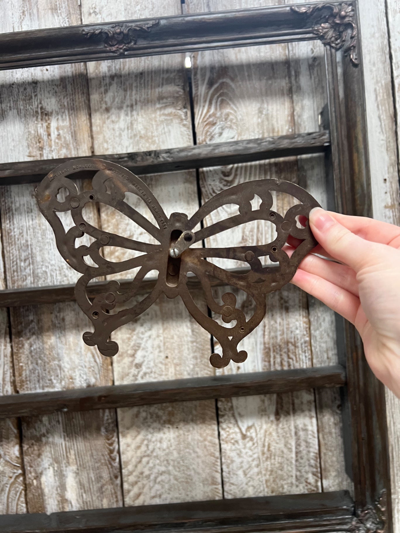 Vintage Homco Syroco Butterfly Wall Hanger