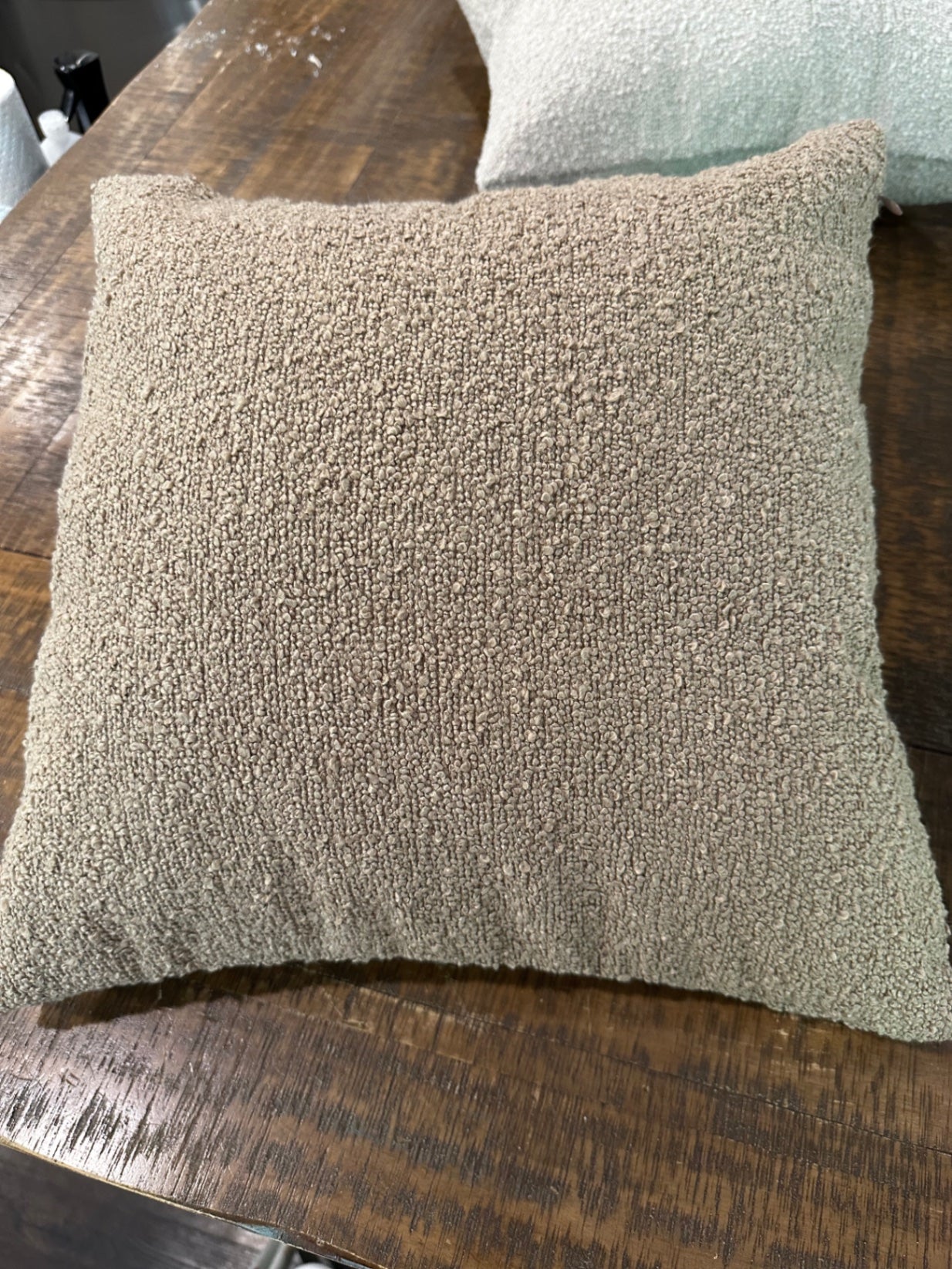 Light cream color pillow