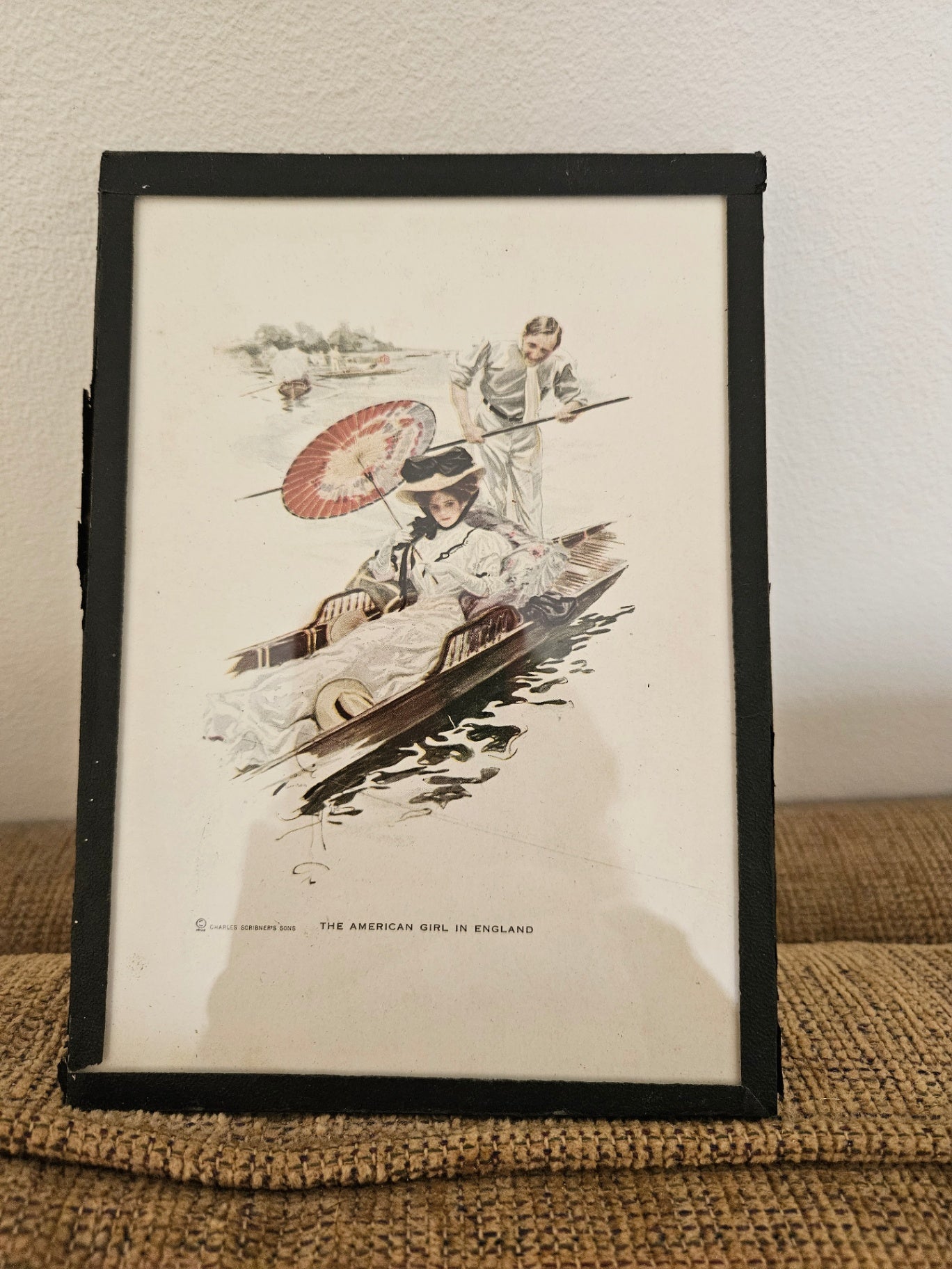 5x7 antique art print