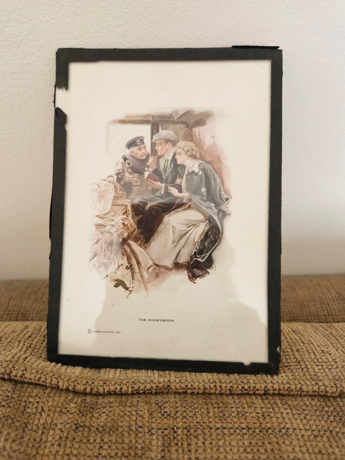 5x7 antique art print