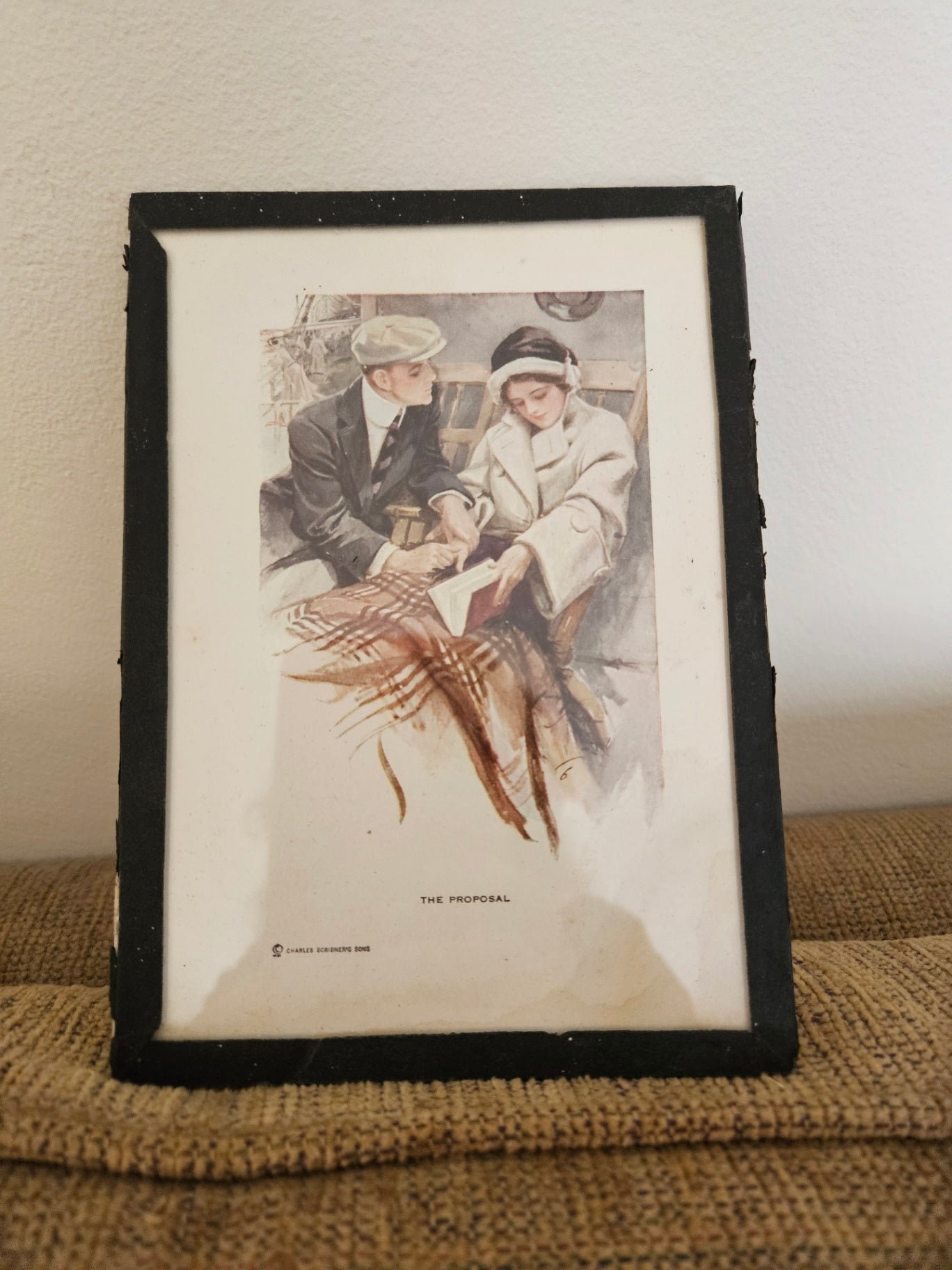 5x7 antique art print
