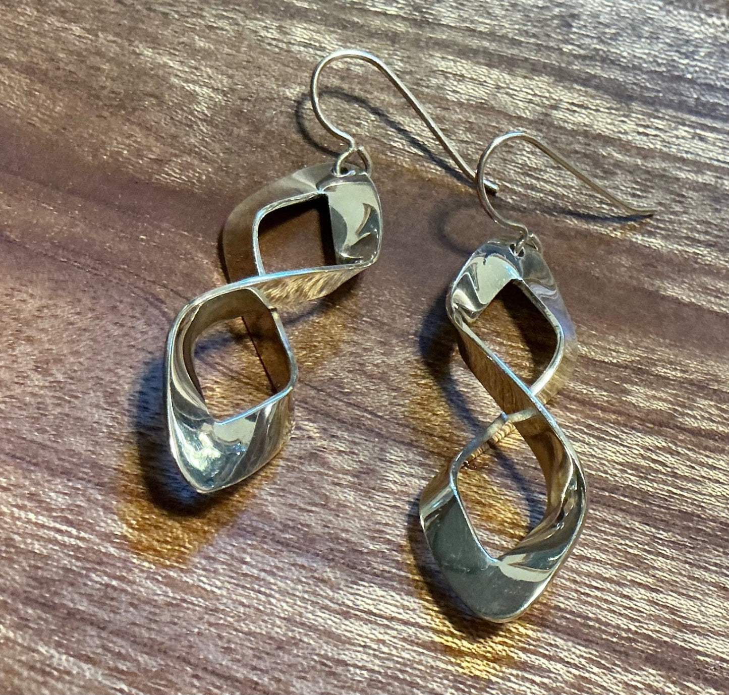 Infinity twist Sterling dangles
