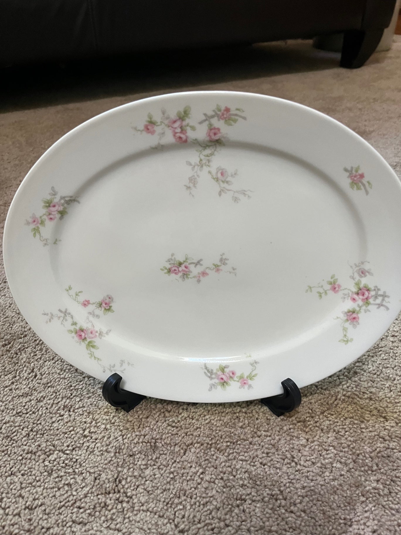 Vintage Limoges oval platter.