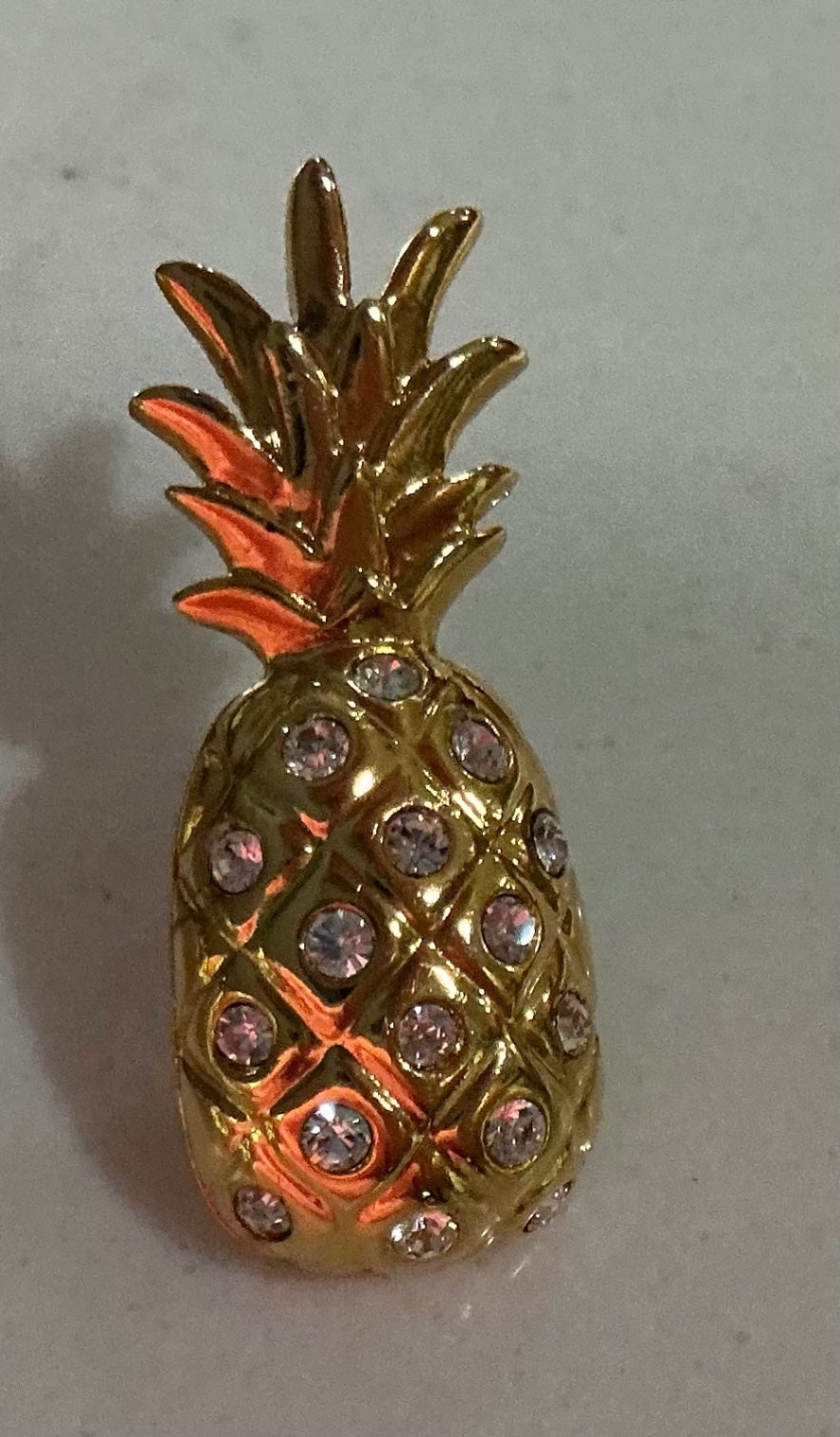 Swarovski Pineapple Pin