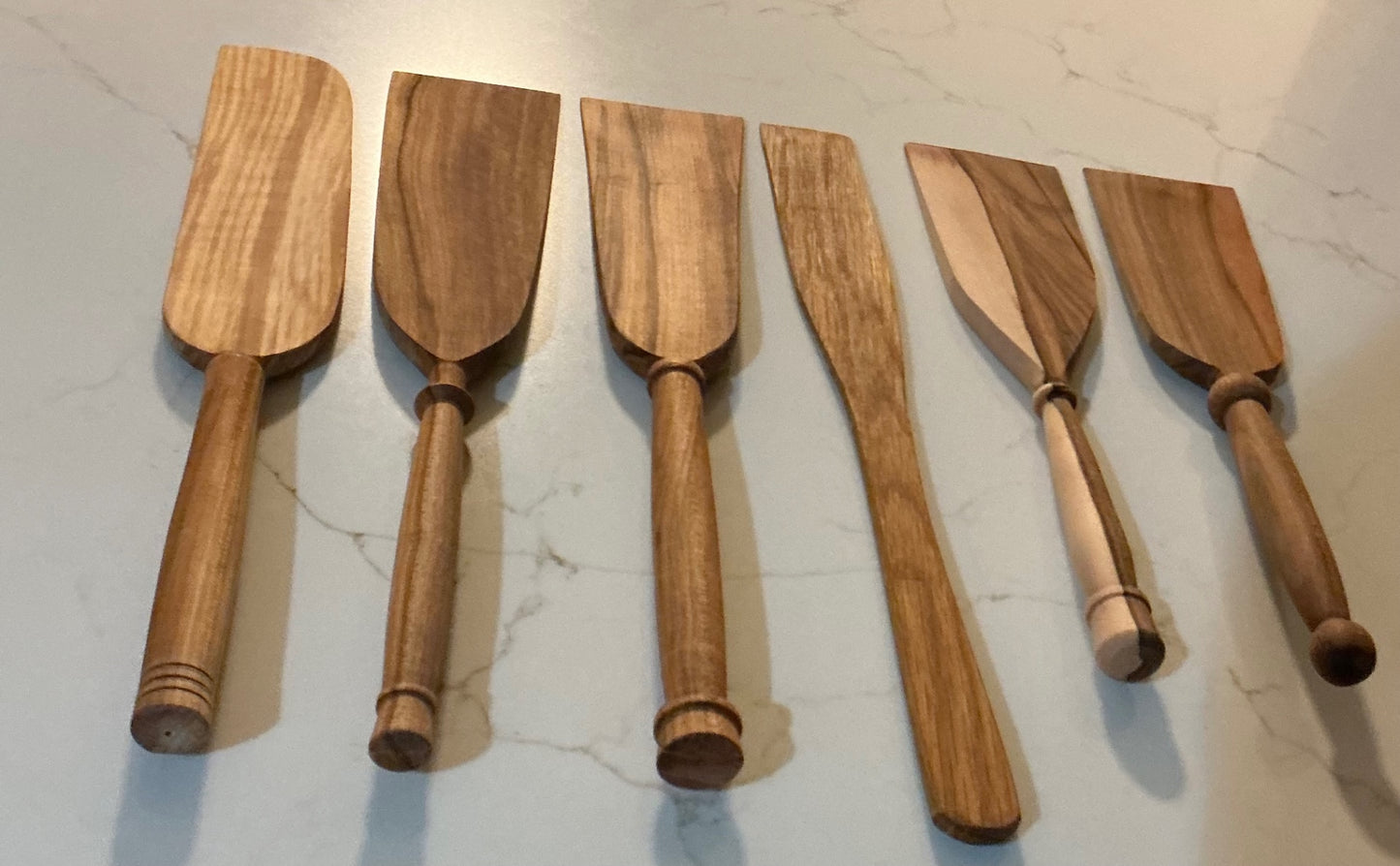 Handcrafted “SPURTLES”. 6 pcs. $12 ea.