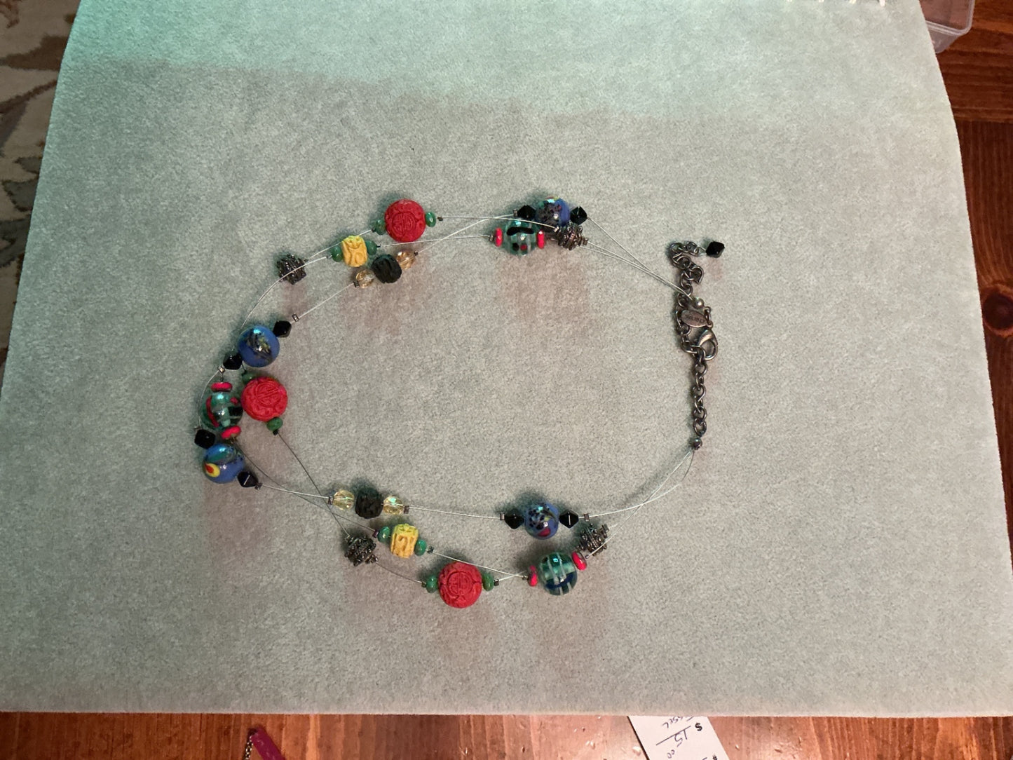 Chico’s glass & bead chocker