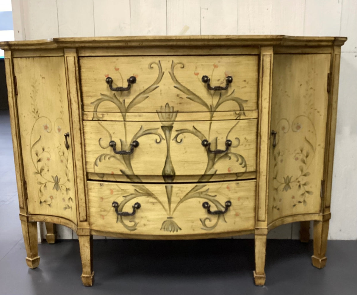 French style 3 drawer-2door Cabinet