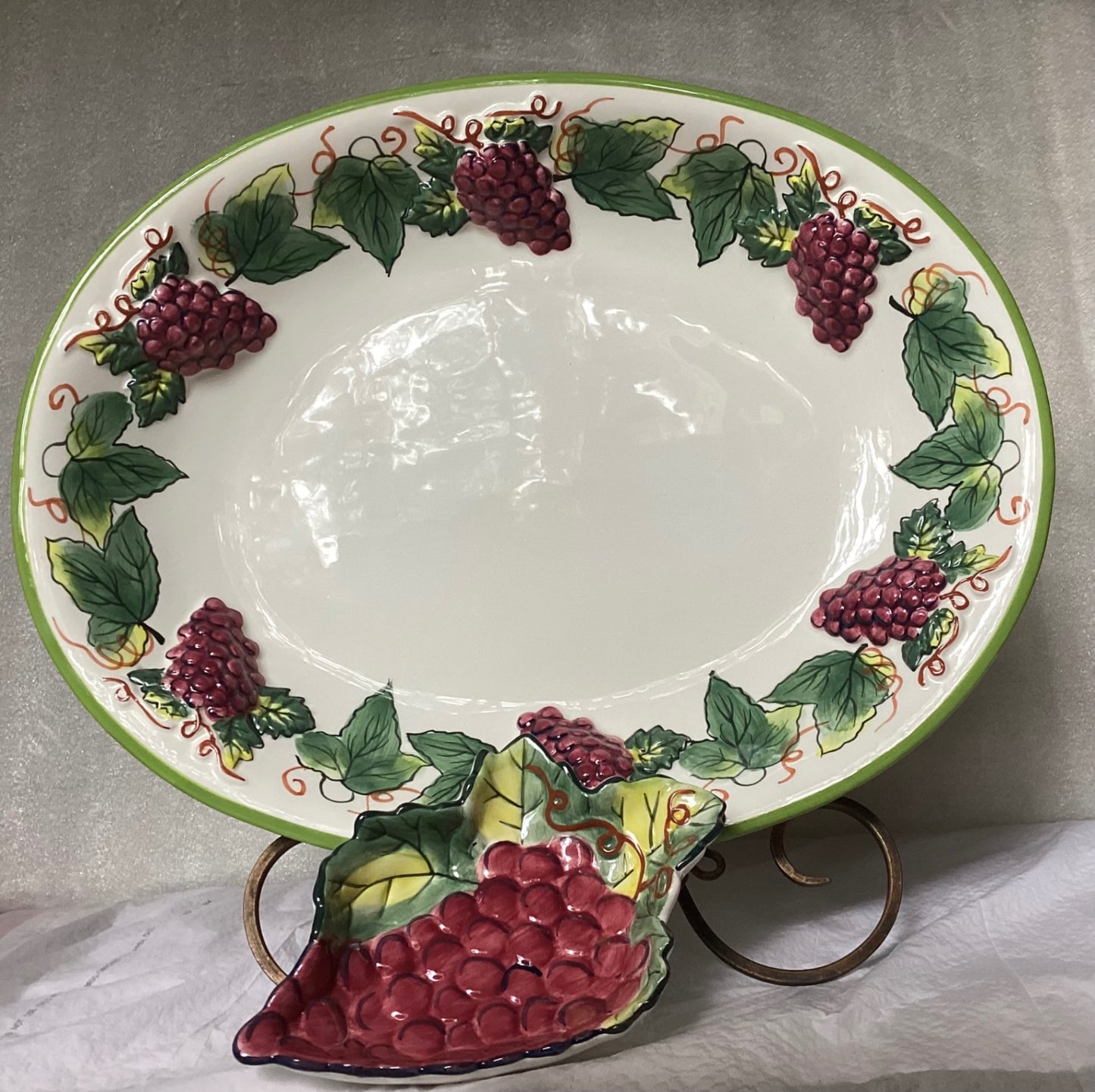 Platter and Bowl