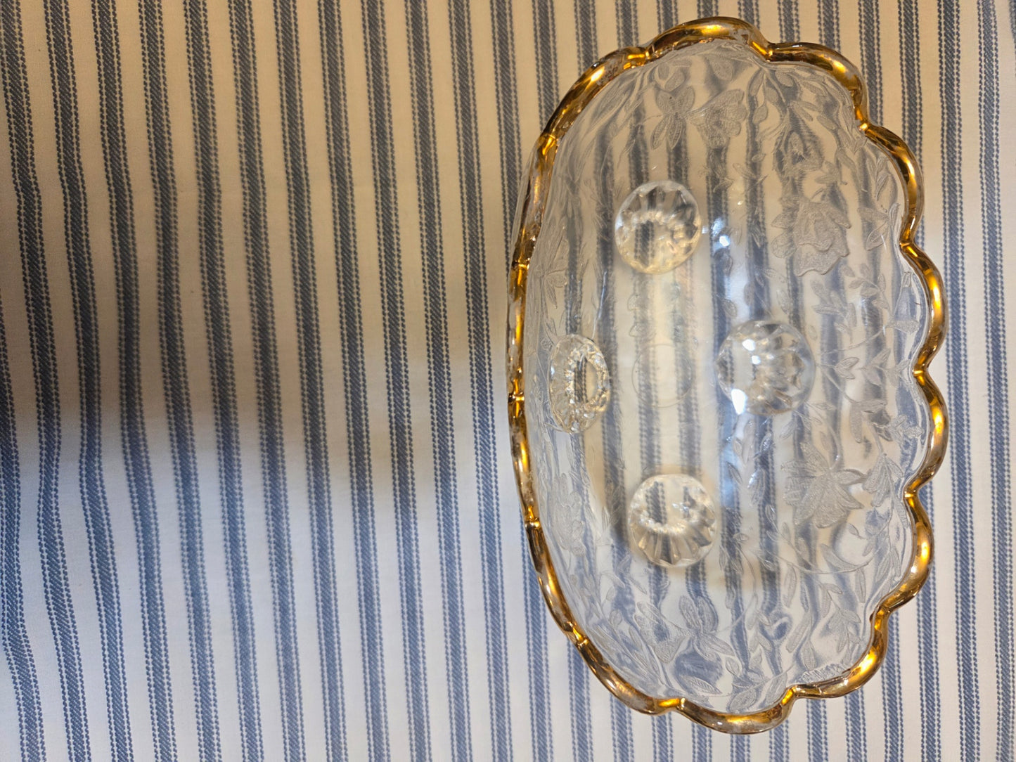 Louisa vintage candy dish