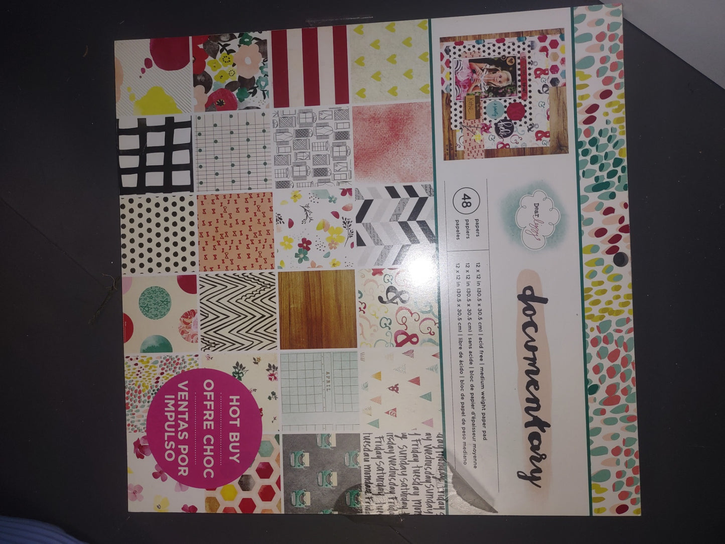 Scrapbook pad