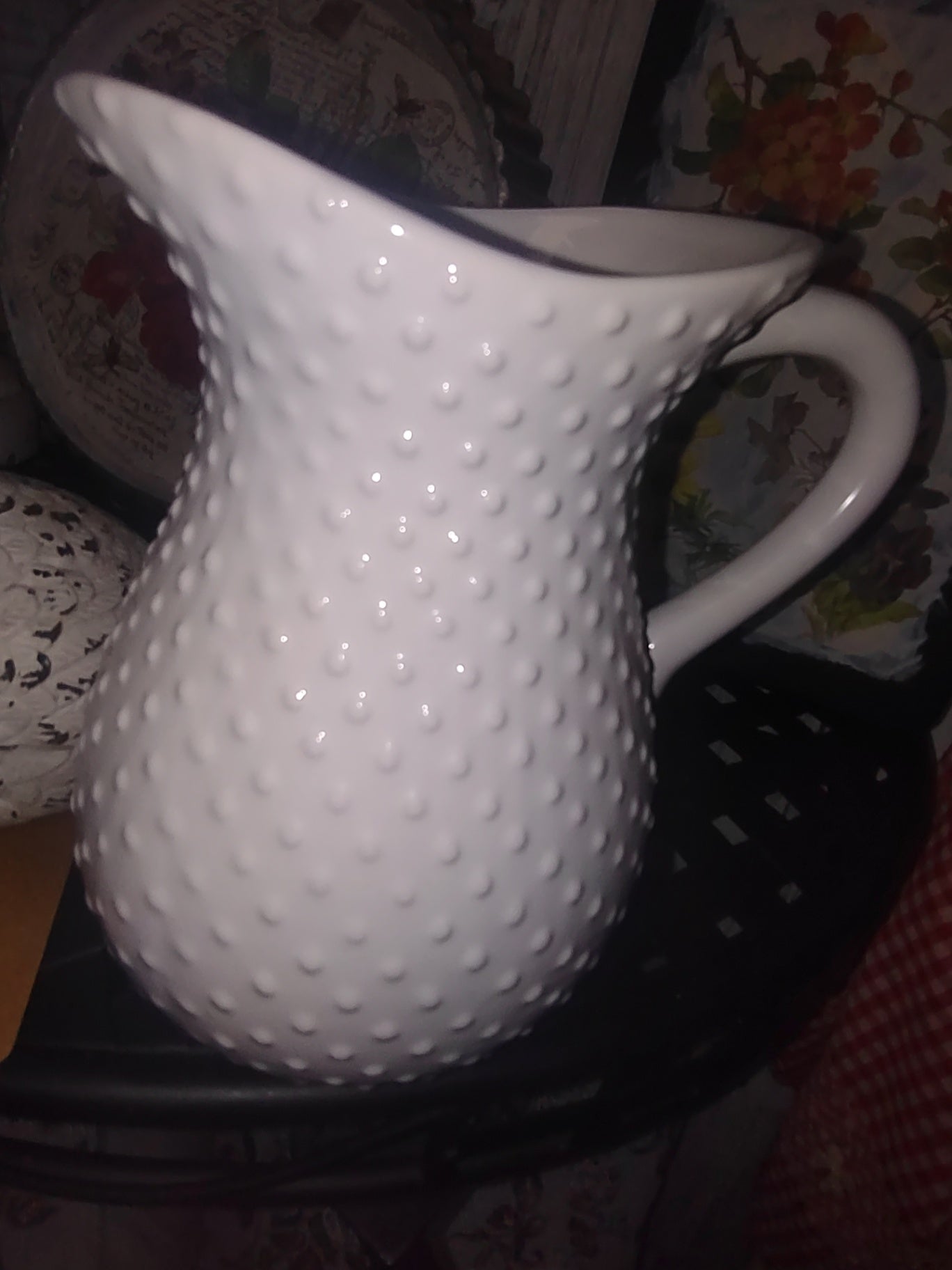 Pitcher white