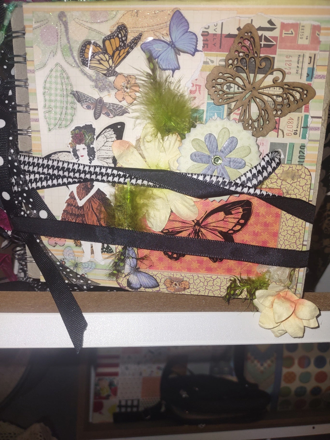 Scrap book butterfly