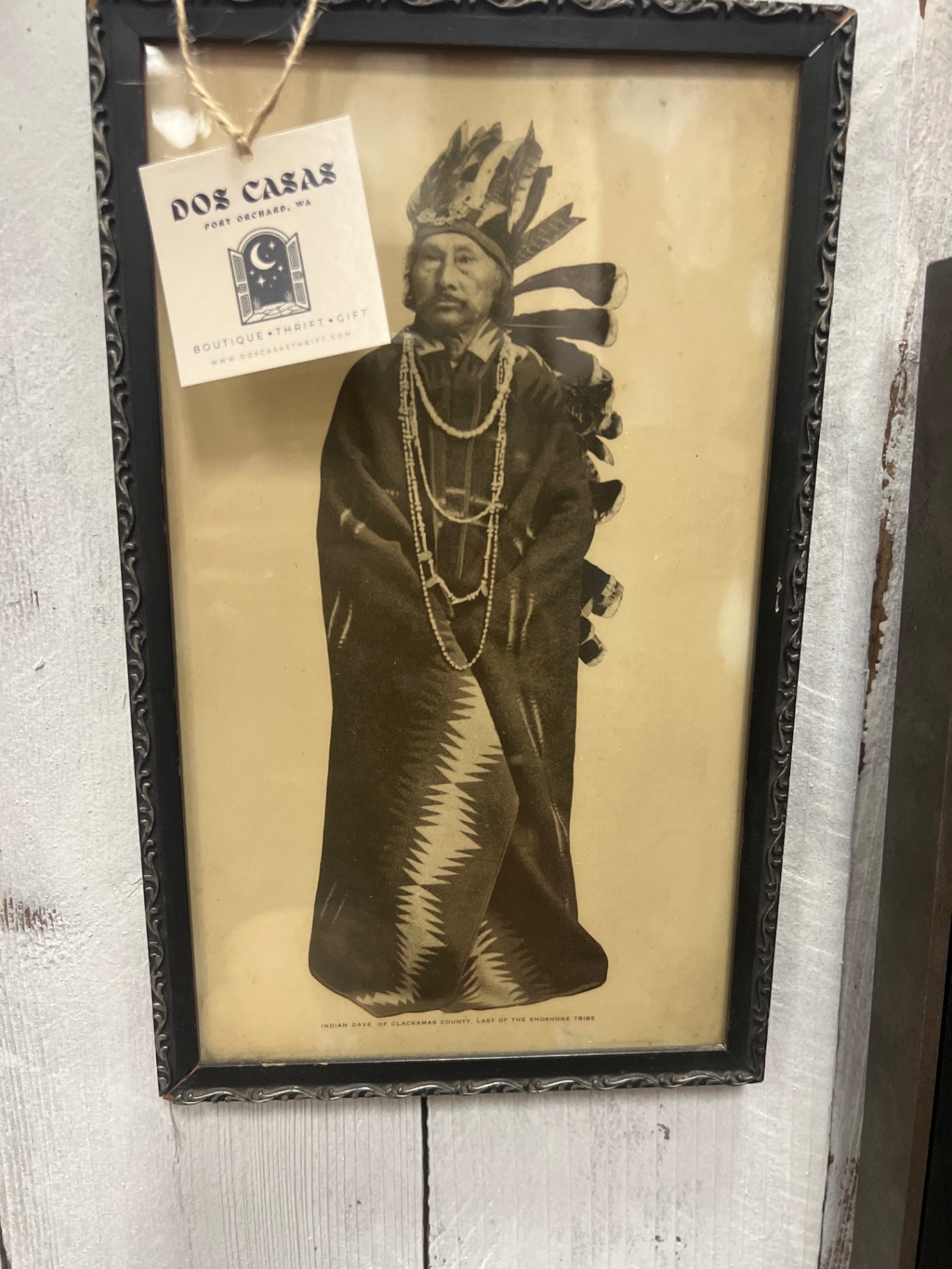 Artwork Indian Dave - ShoShone Tribe