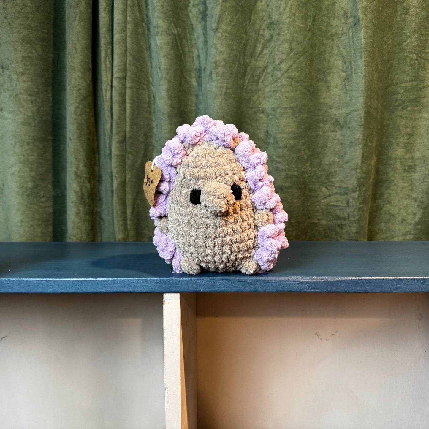 Crochet pastel purple Hedgehog