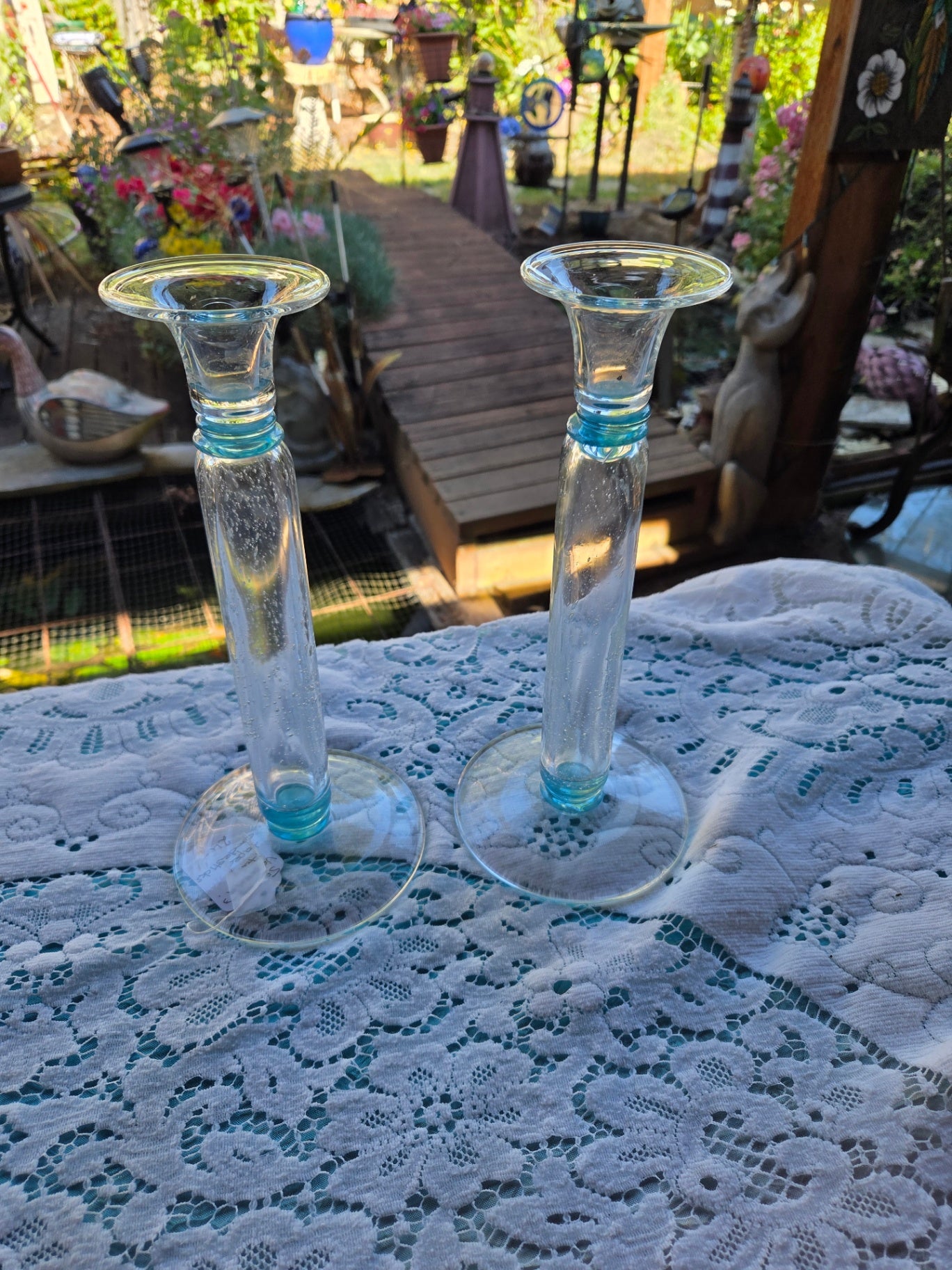 Italy Vetreria candlesticks