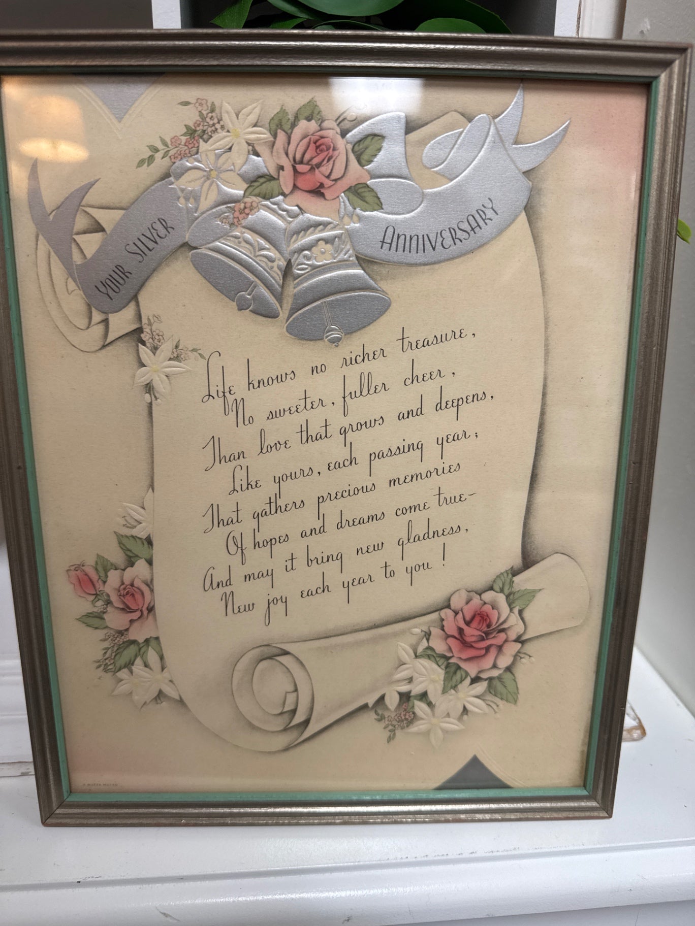 Silver anniversary poem