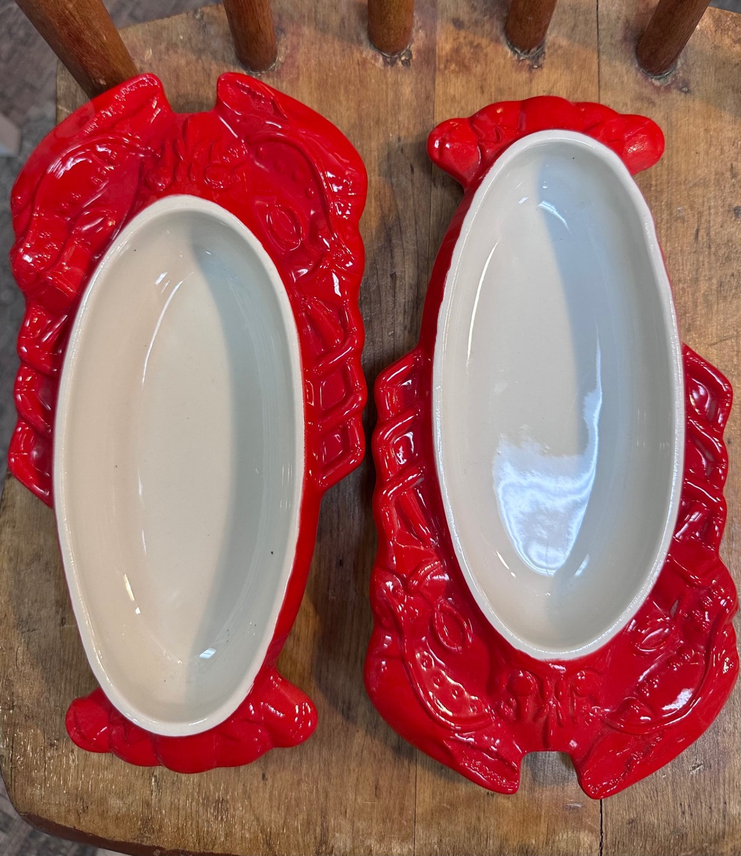 Vintage HALL lobster dish