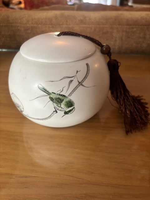 Porcelain Tea Container