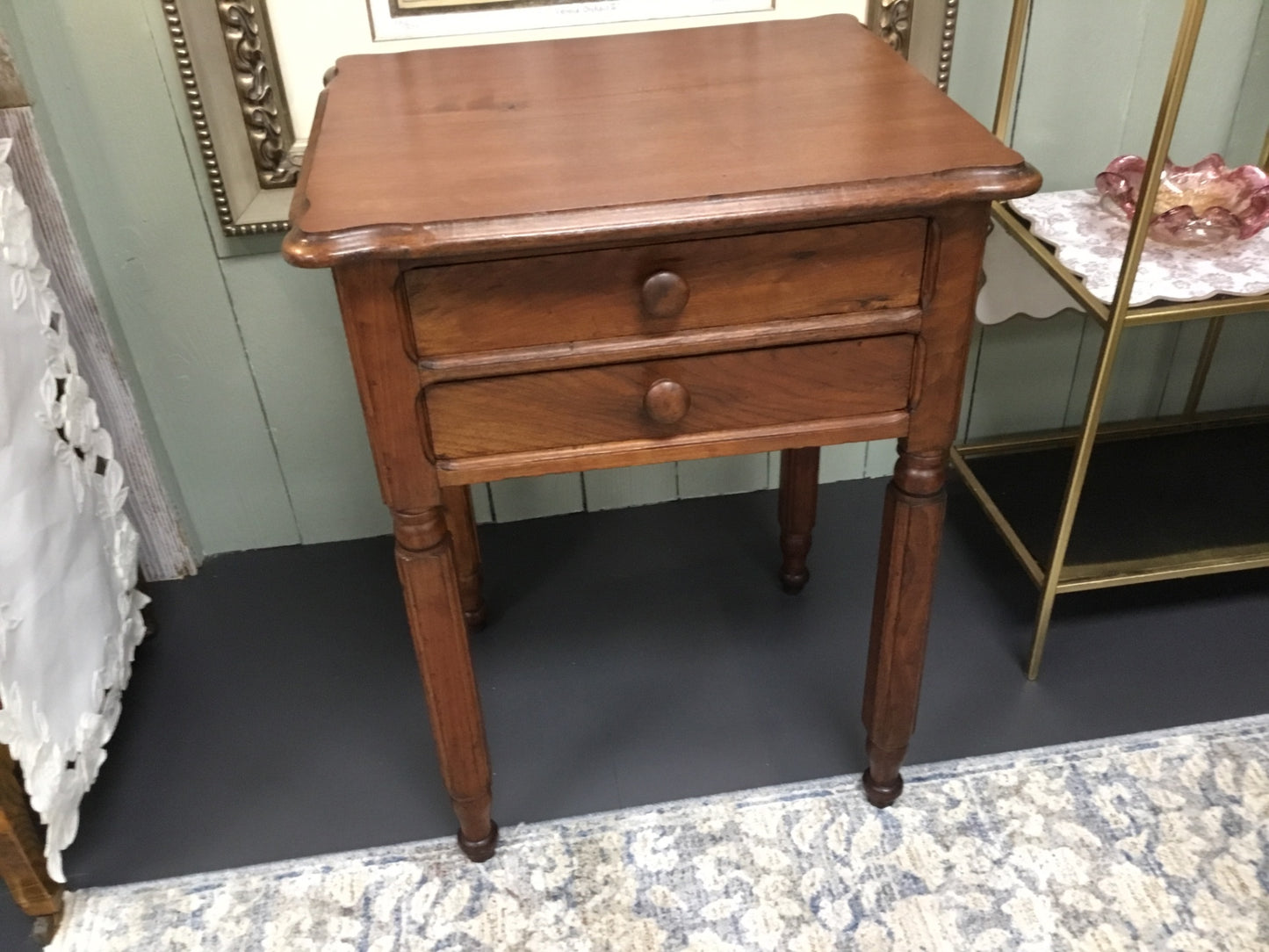 Antique Black Walnut Table