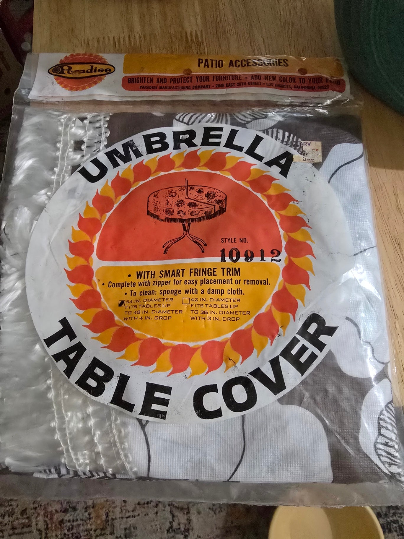 Vintage table covering