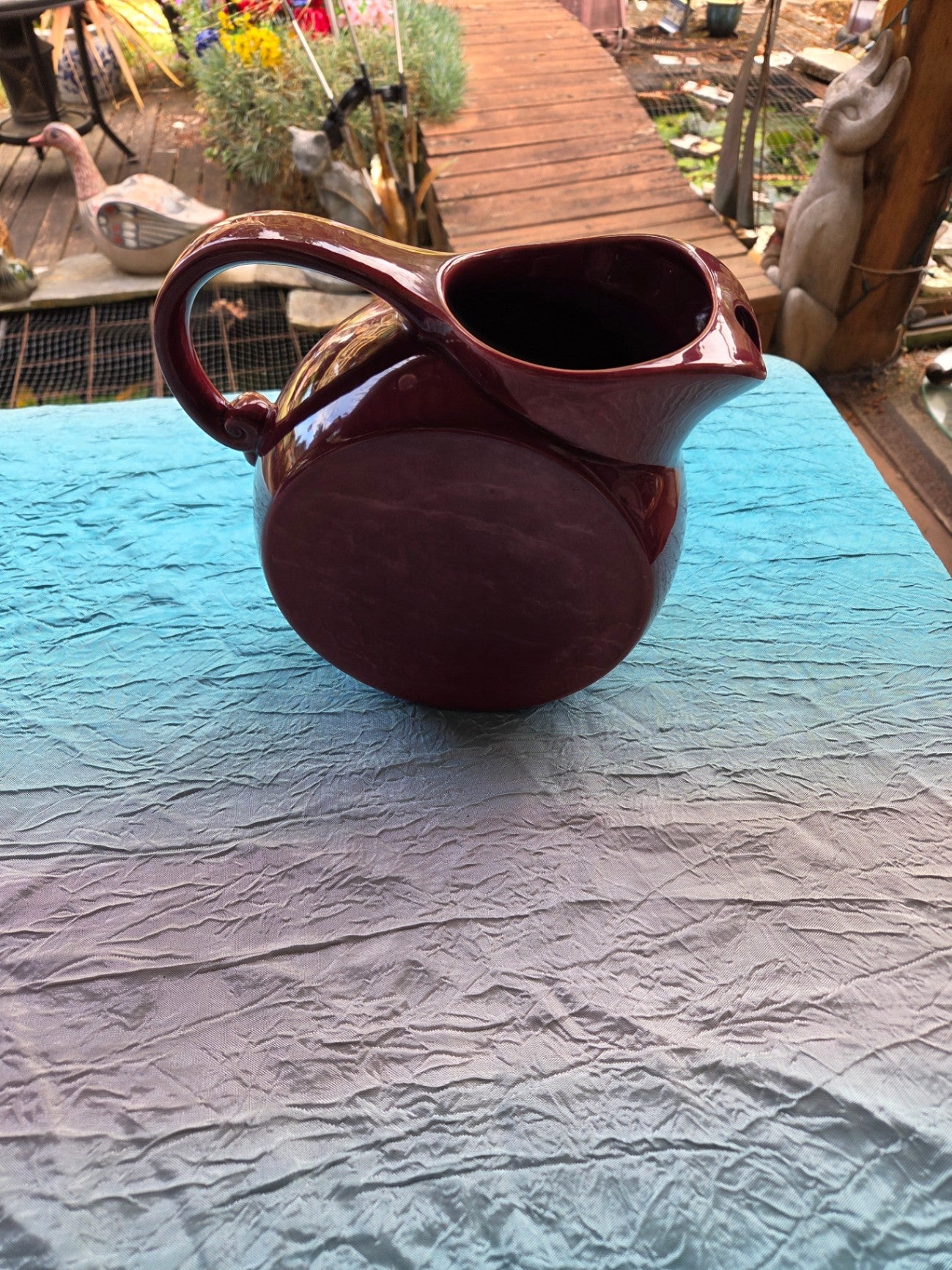 Hall china tilt pitcher