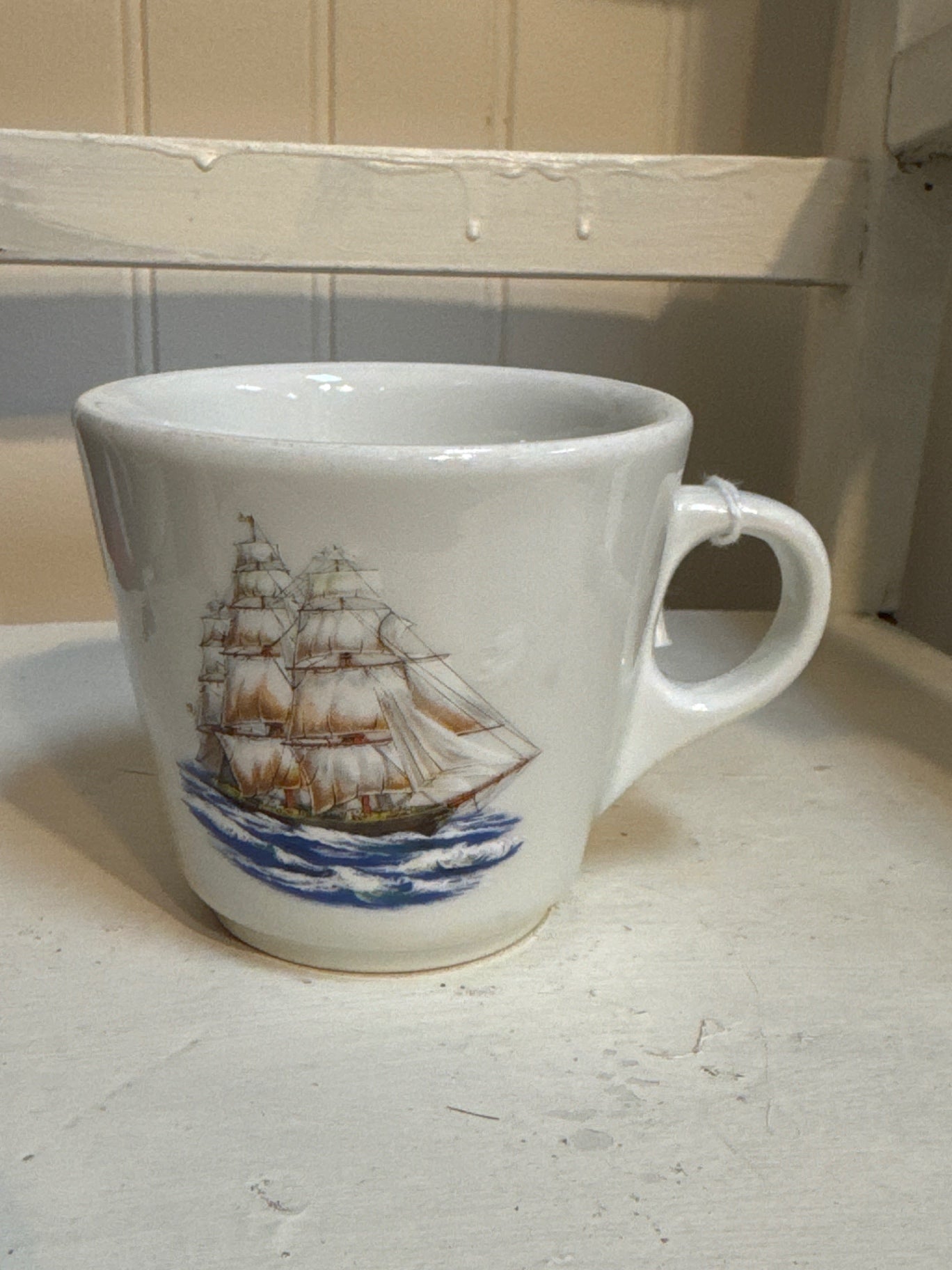 Clipper ship mug
